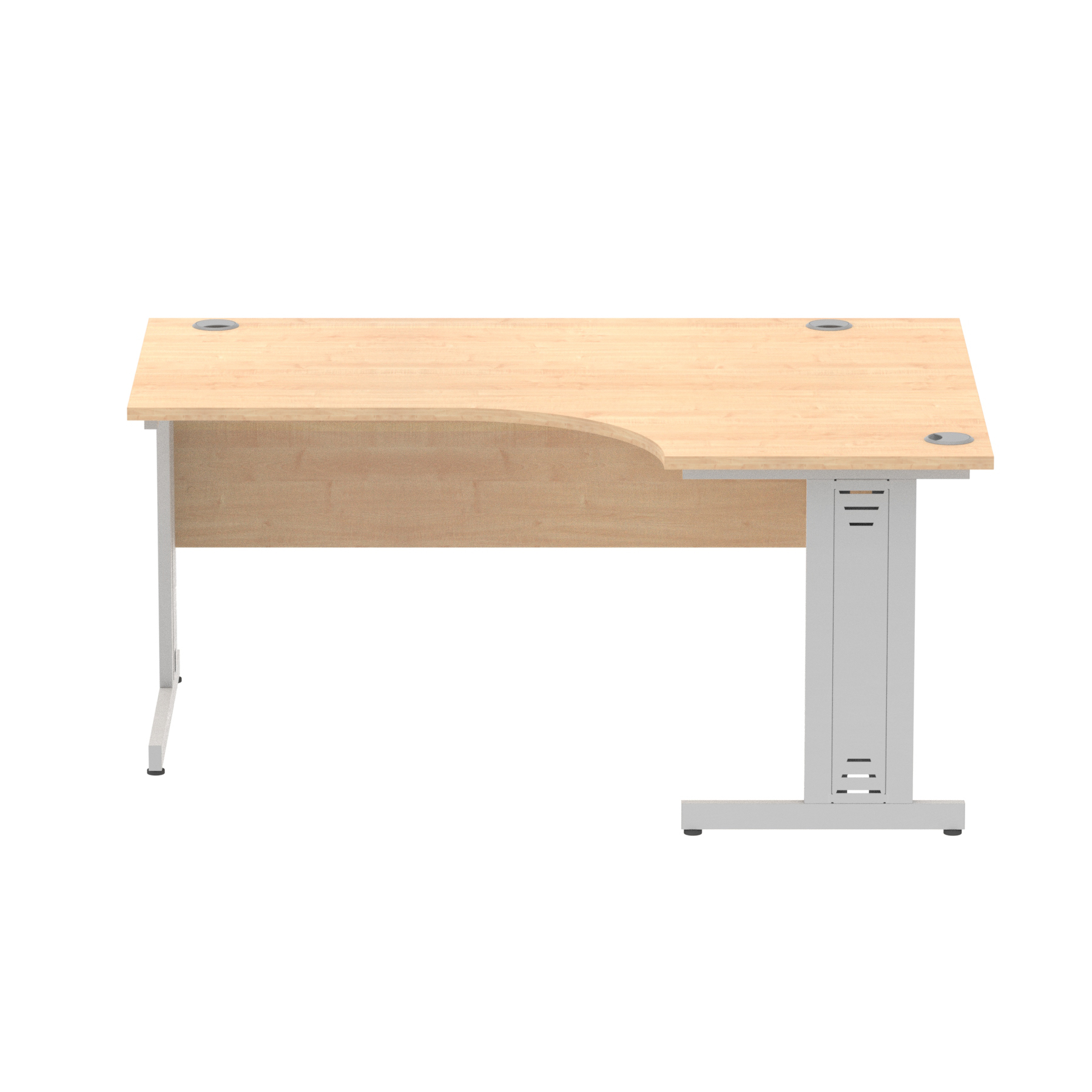 Maple / Silver Frame