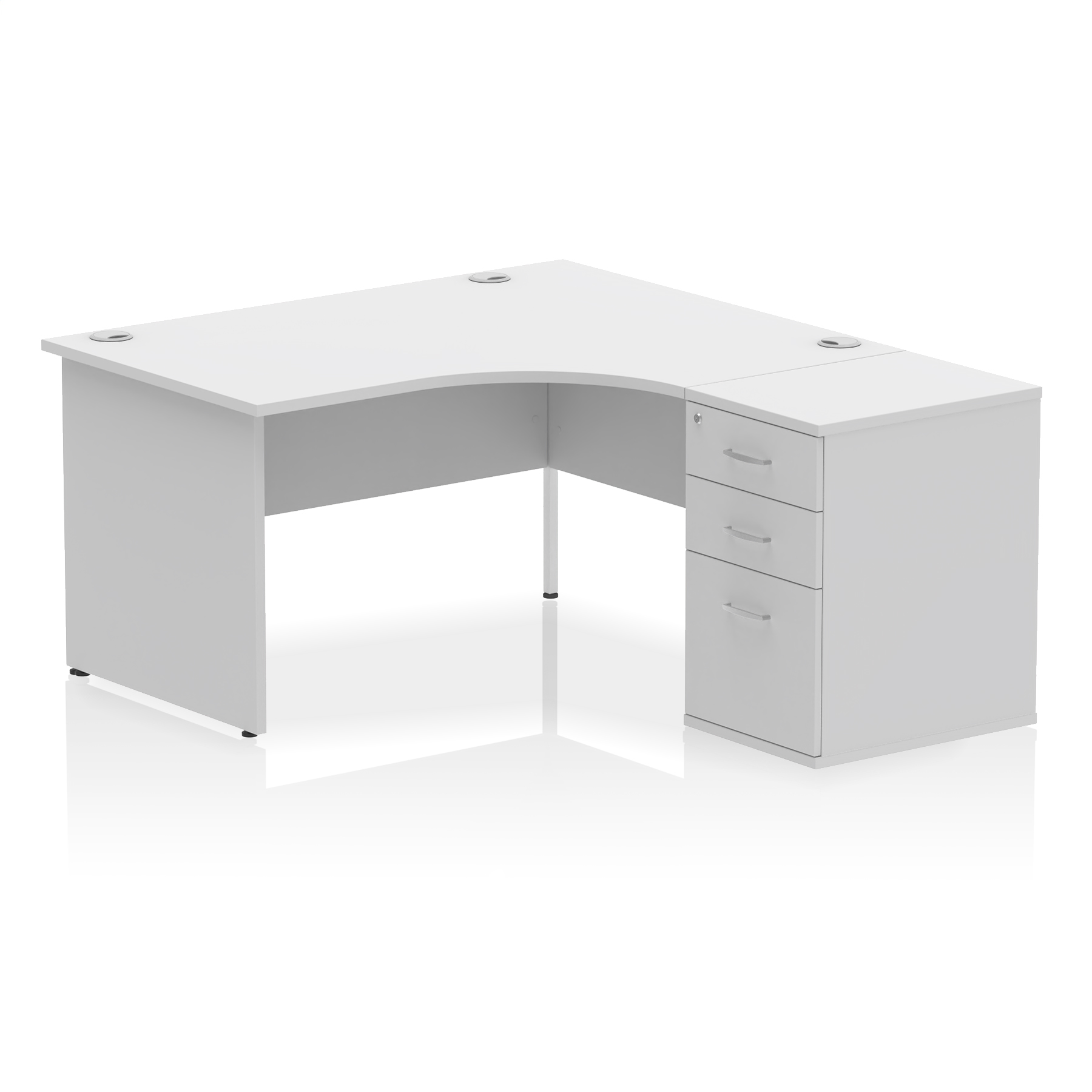 White / Matching Panel Frame