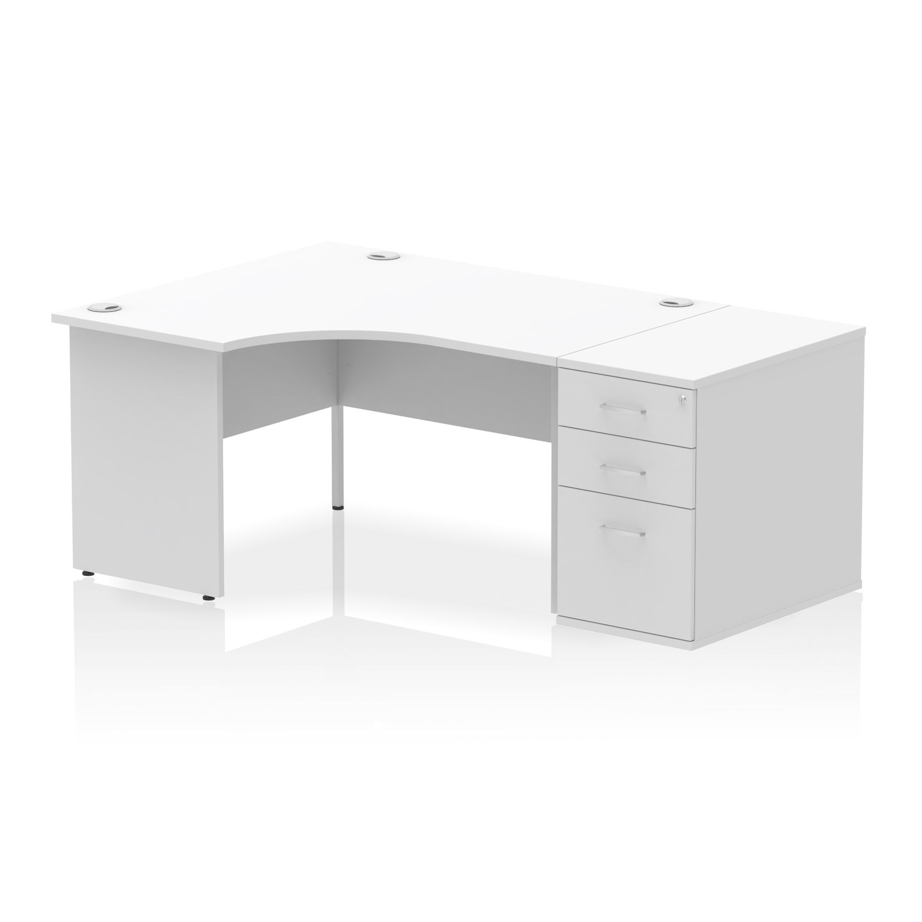 White / Matching Panel Frame