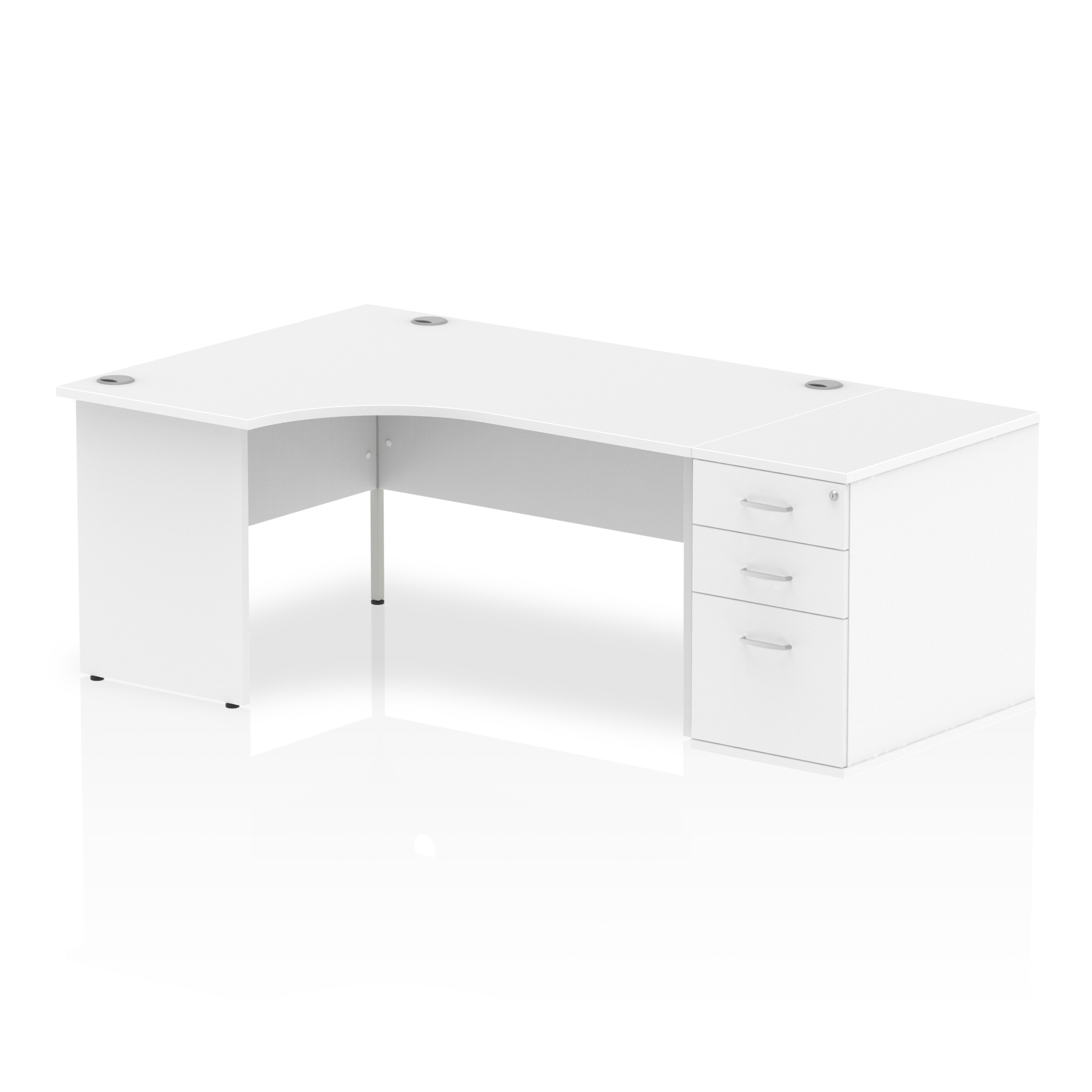 White / Matching Panel Frame