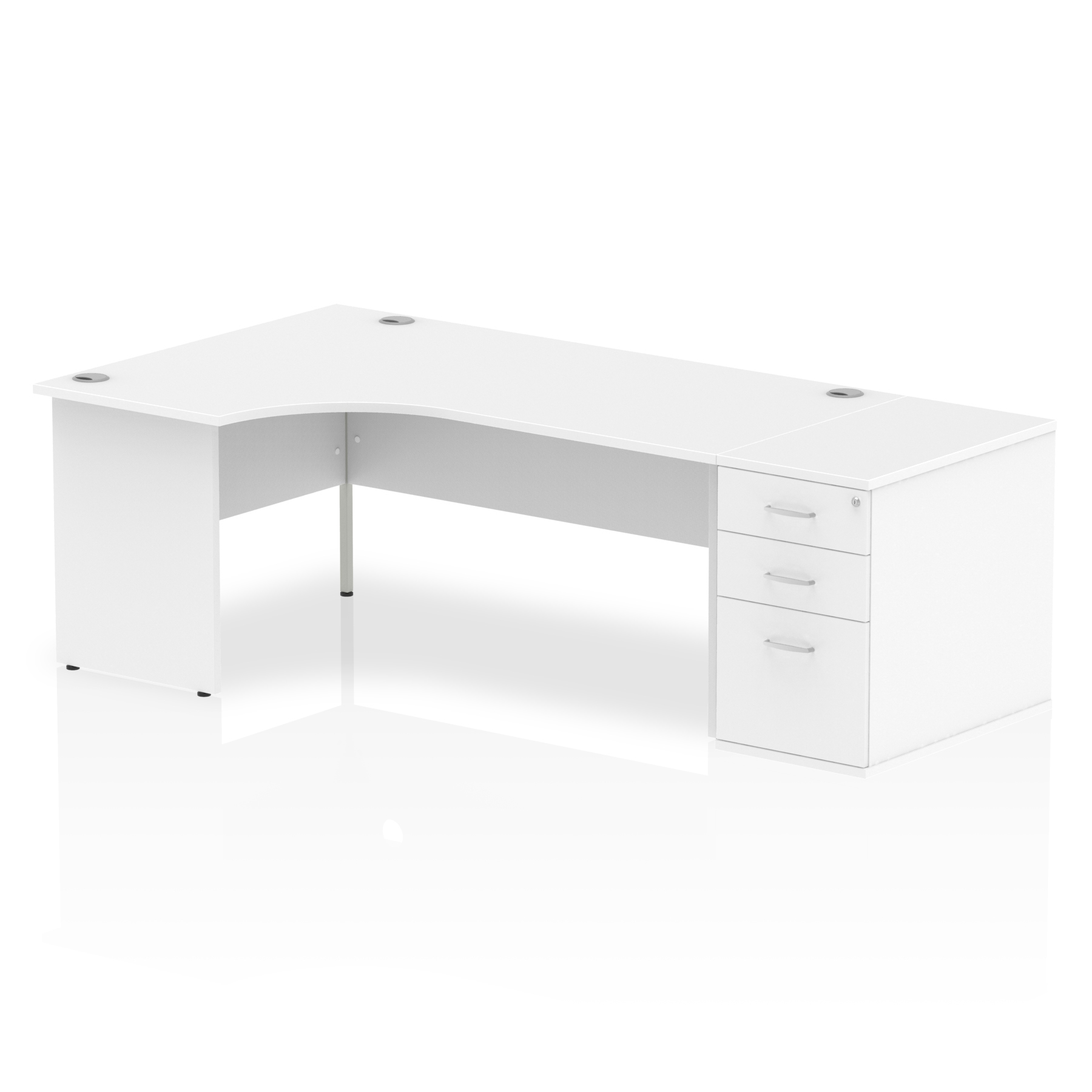 White / Matching Panel Frame
