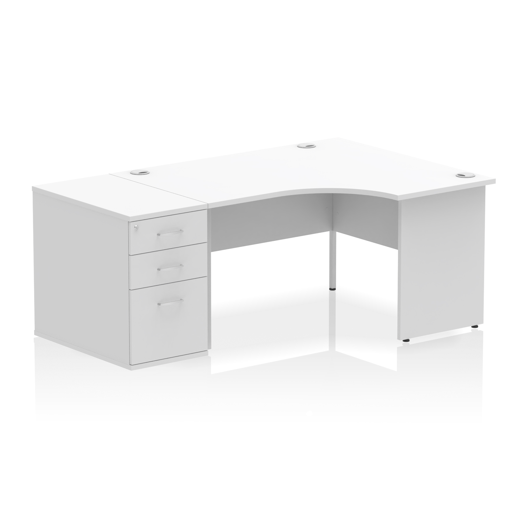 White / Matching Panel Frame