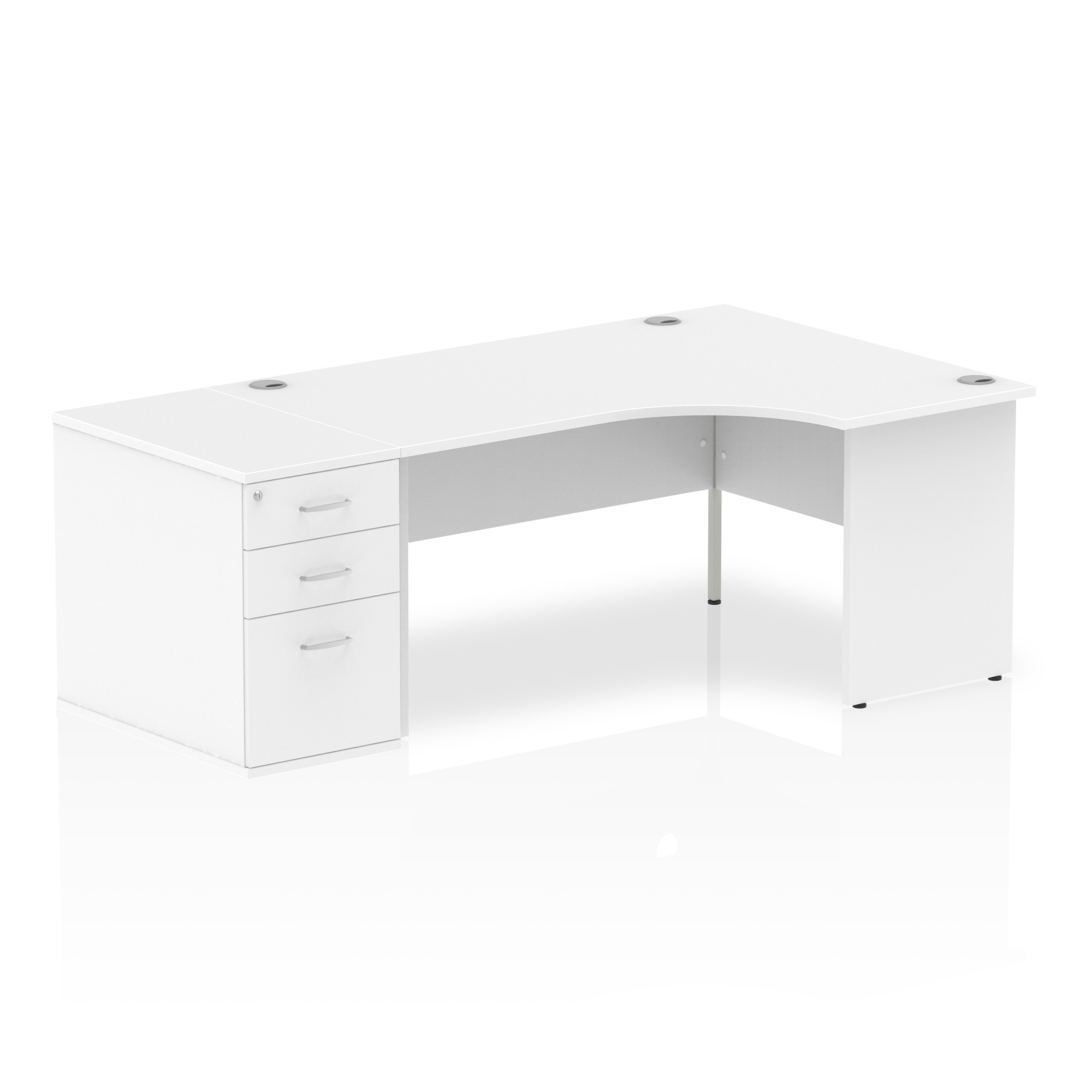 White / Matching Panel Frame