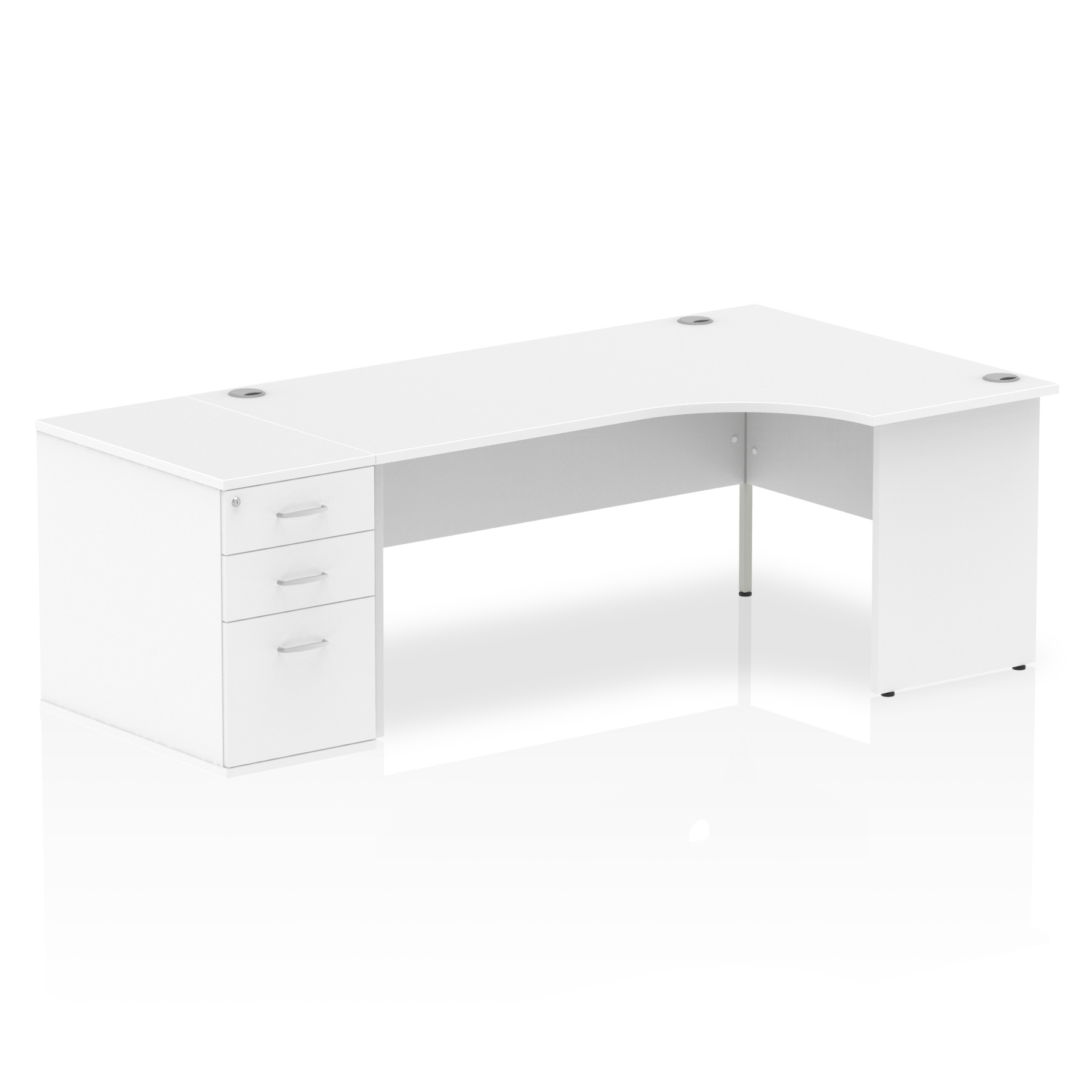 White / Matching Panel Frame