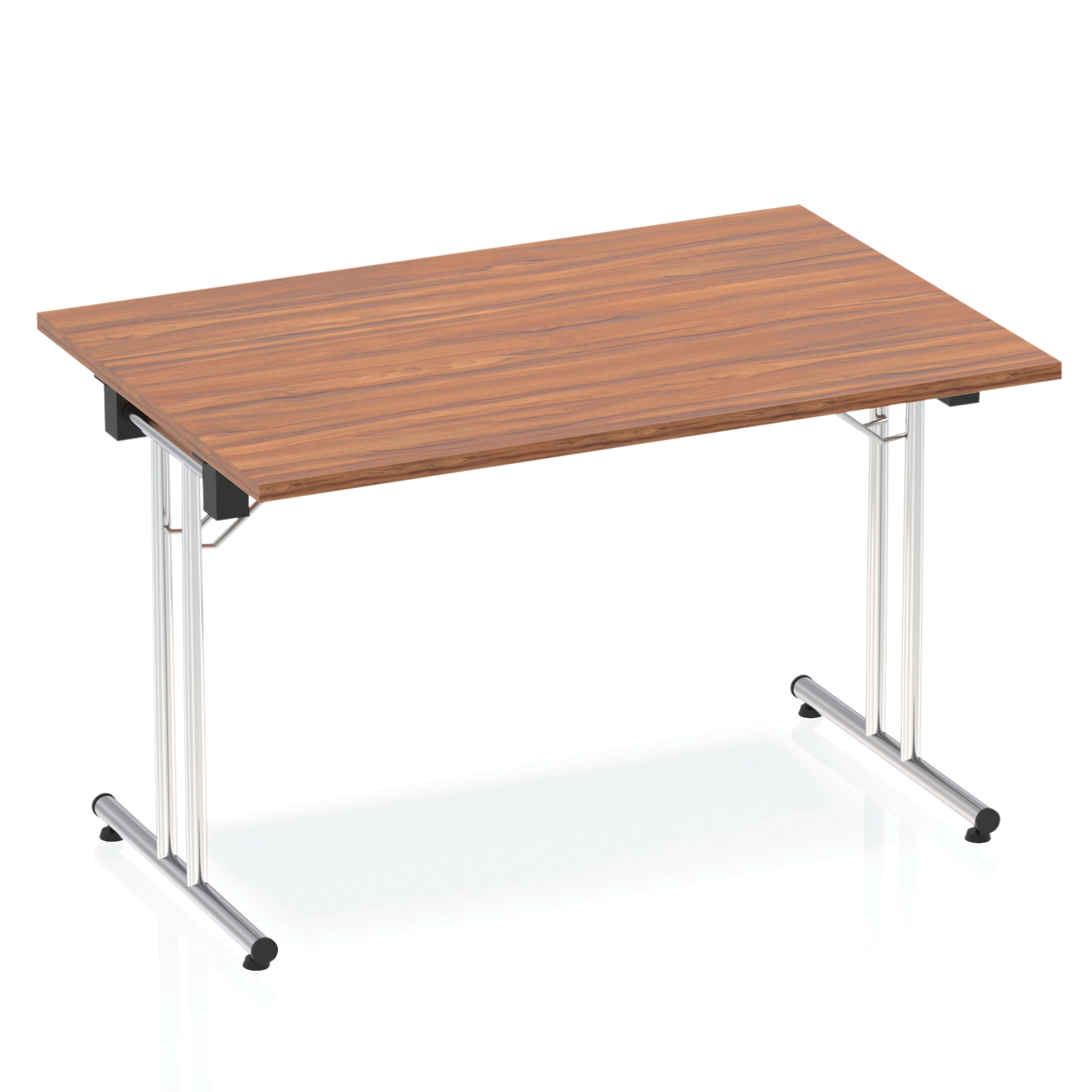 Walnut / Silver Frame