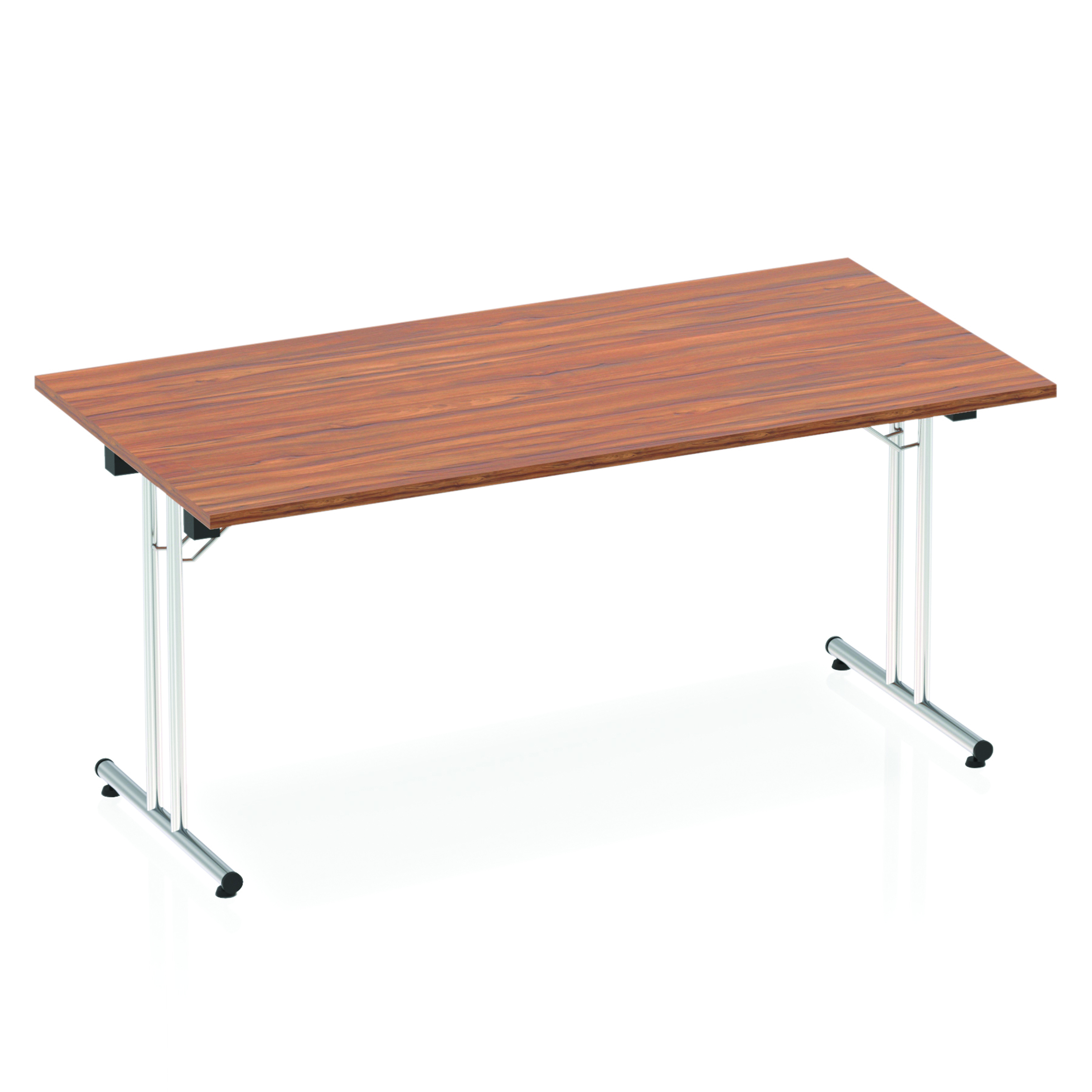 Walnut / Silver Frame