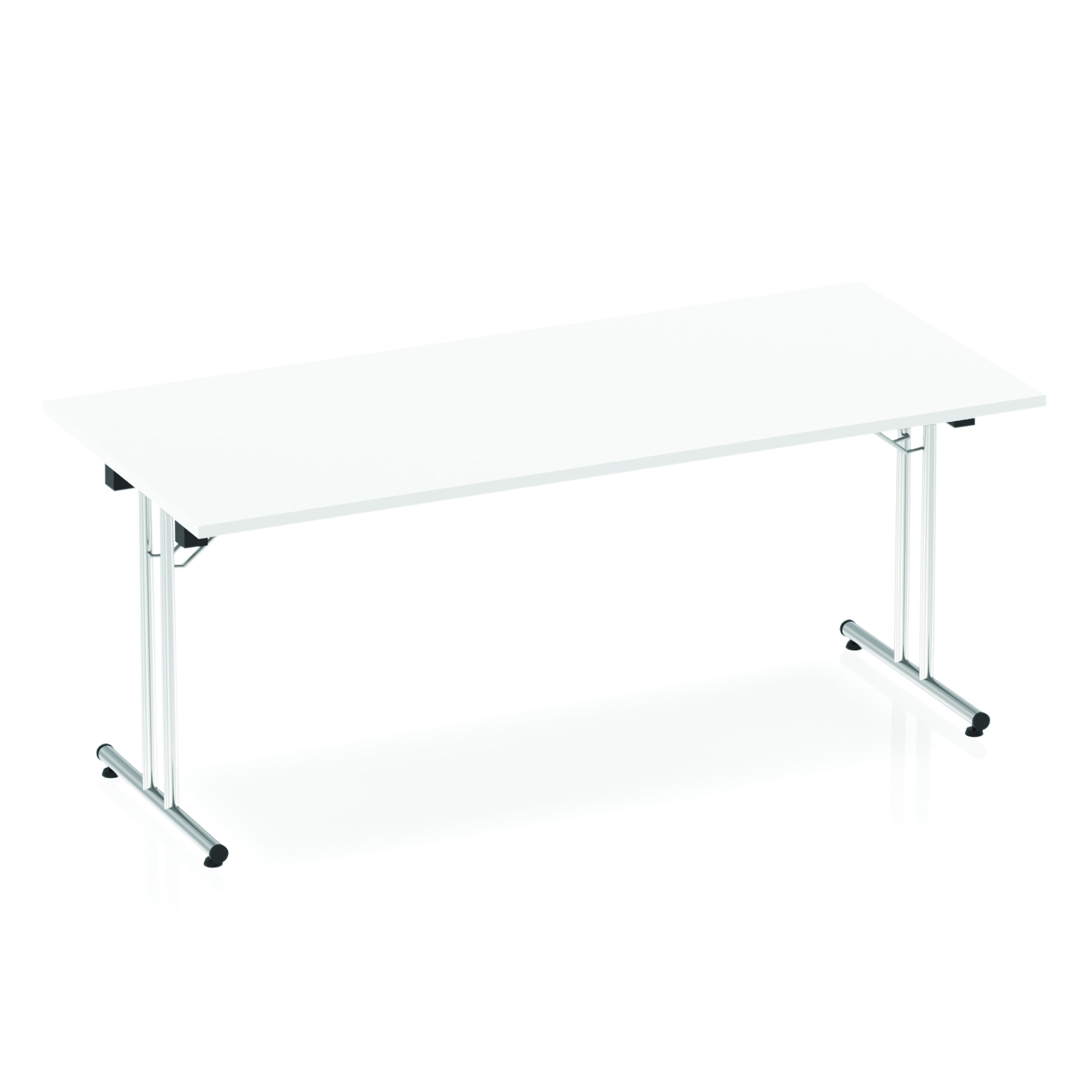 White / Silver Frame