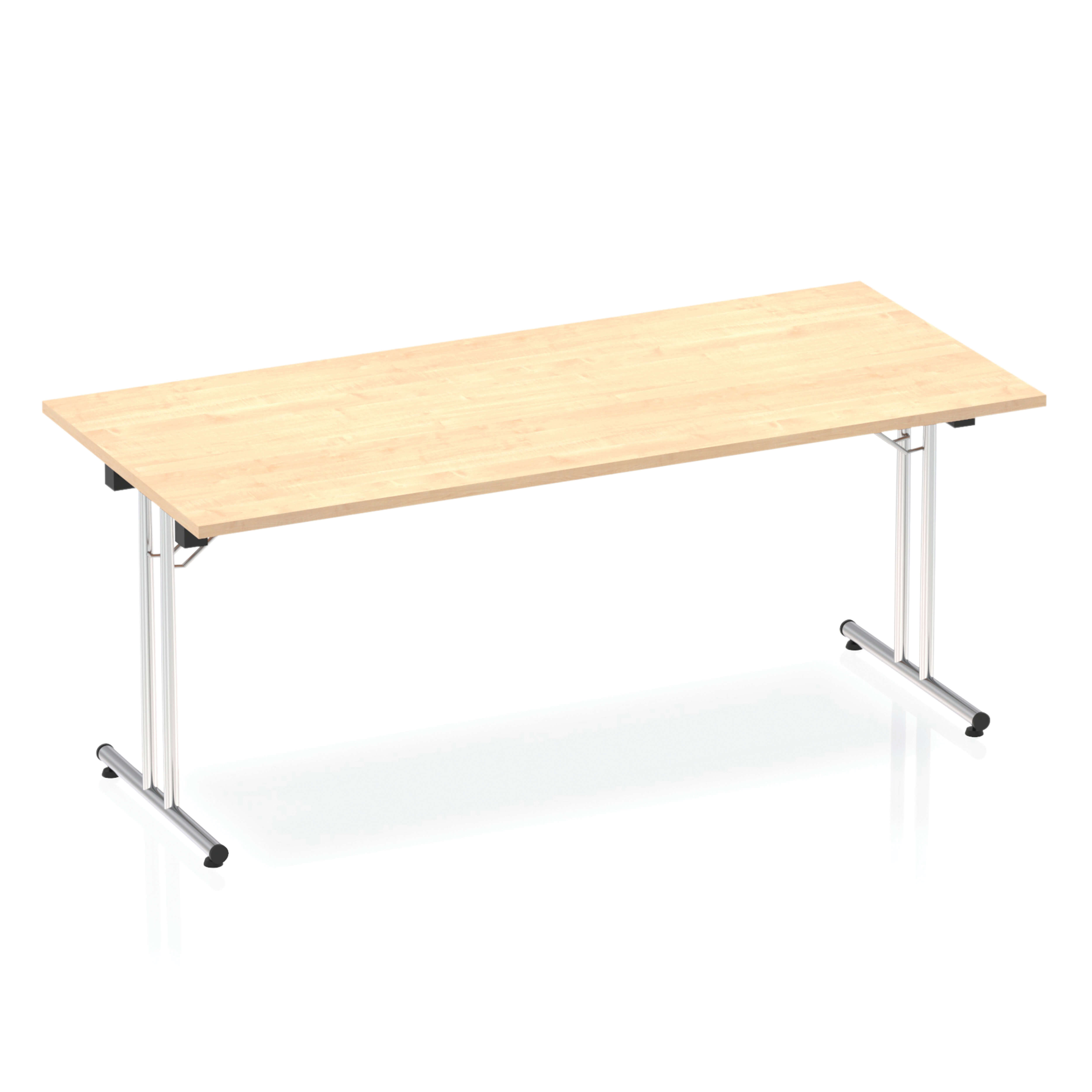 Maple / Silver Frame