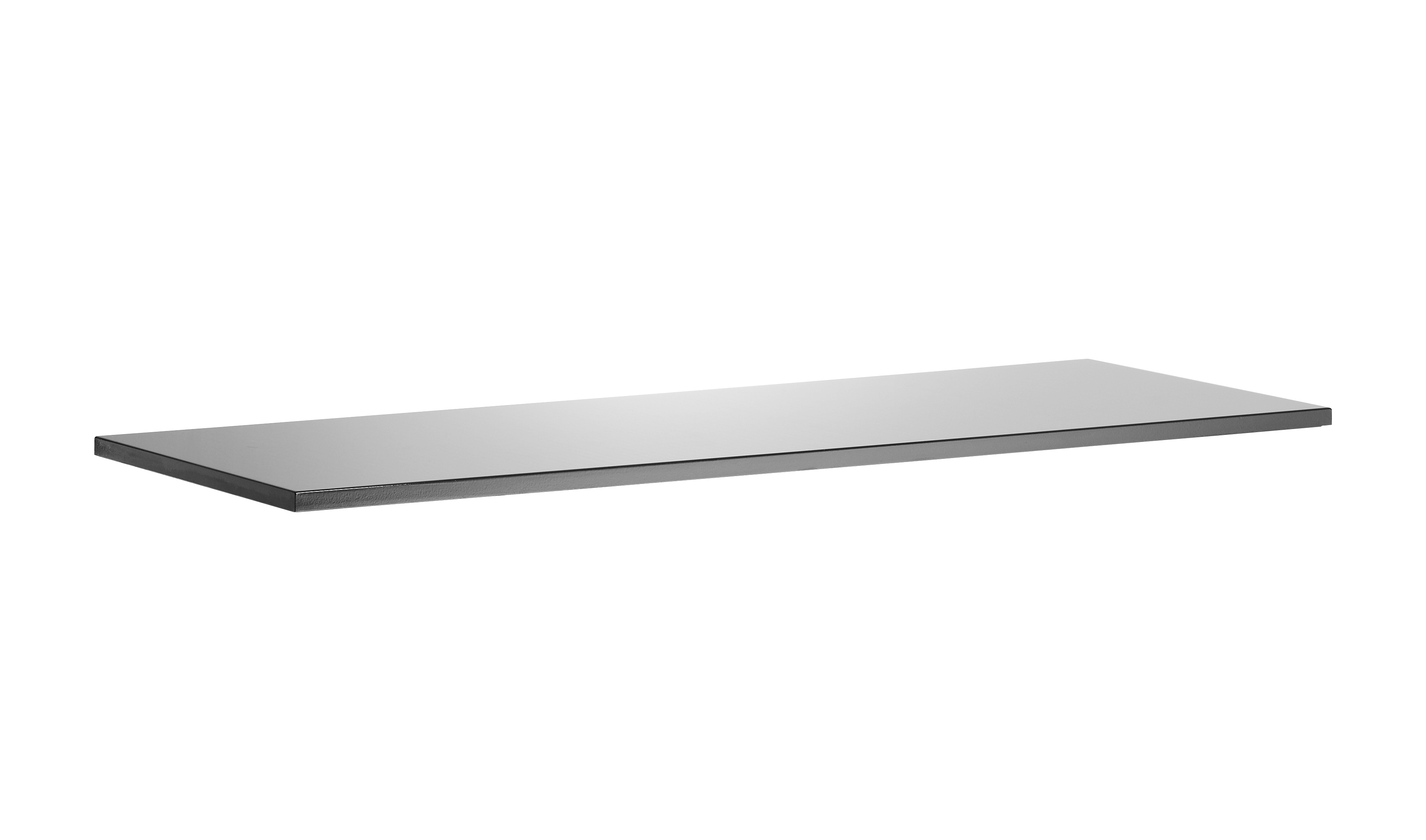 High Gloss Credenza Top — Black