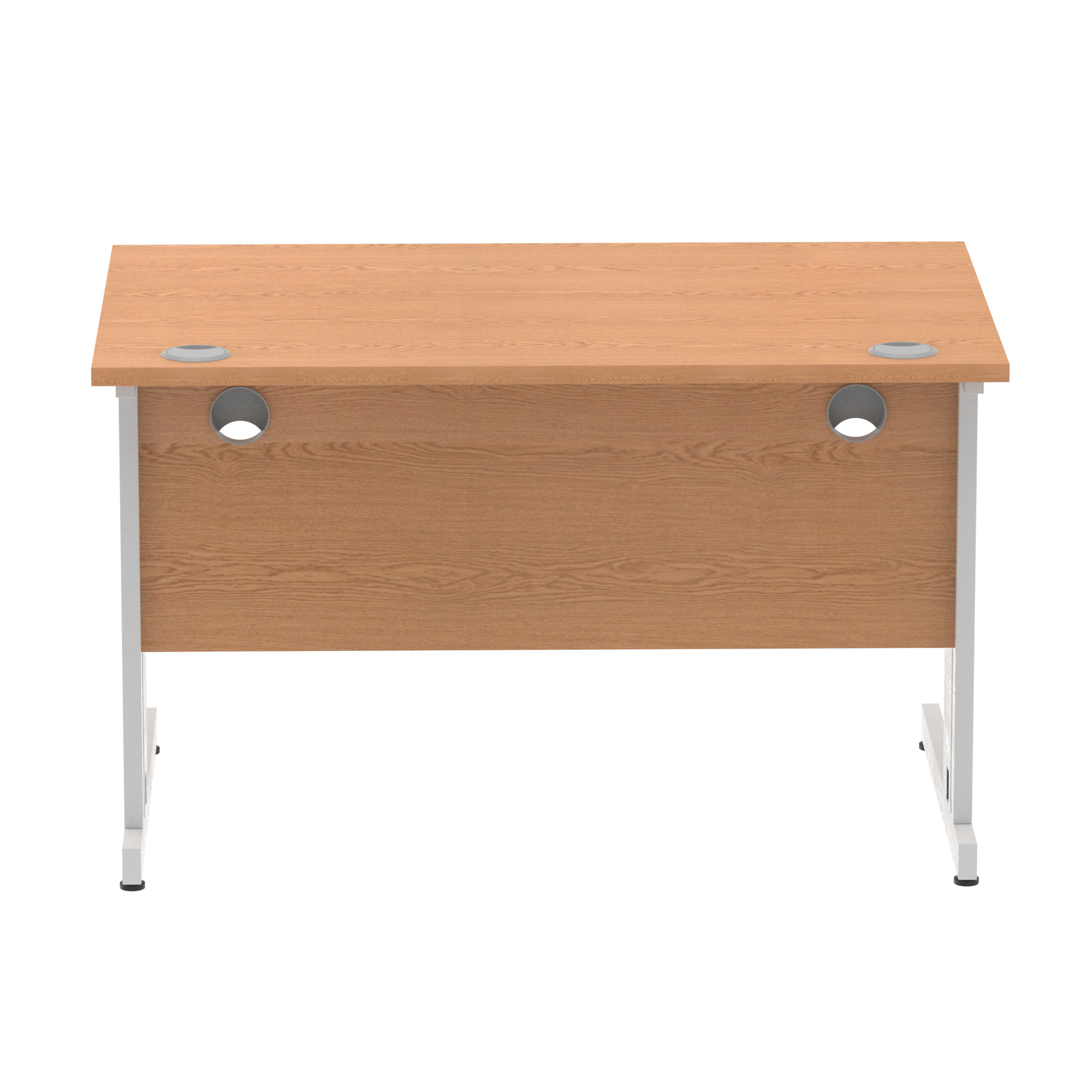 Oak / Silver Frame
