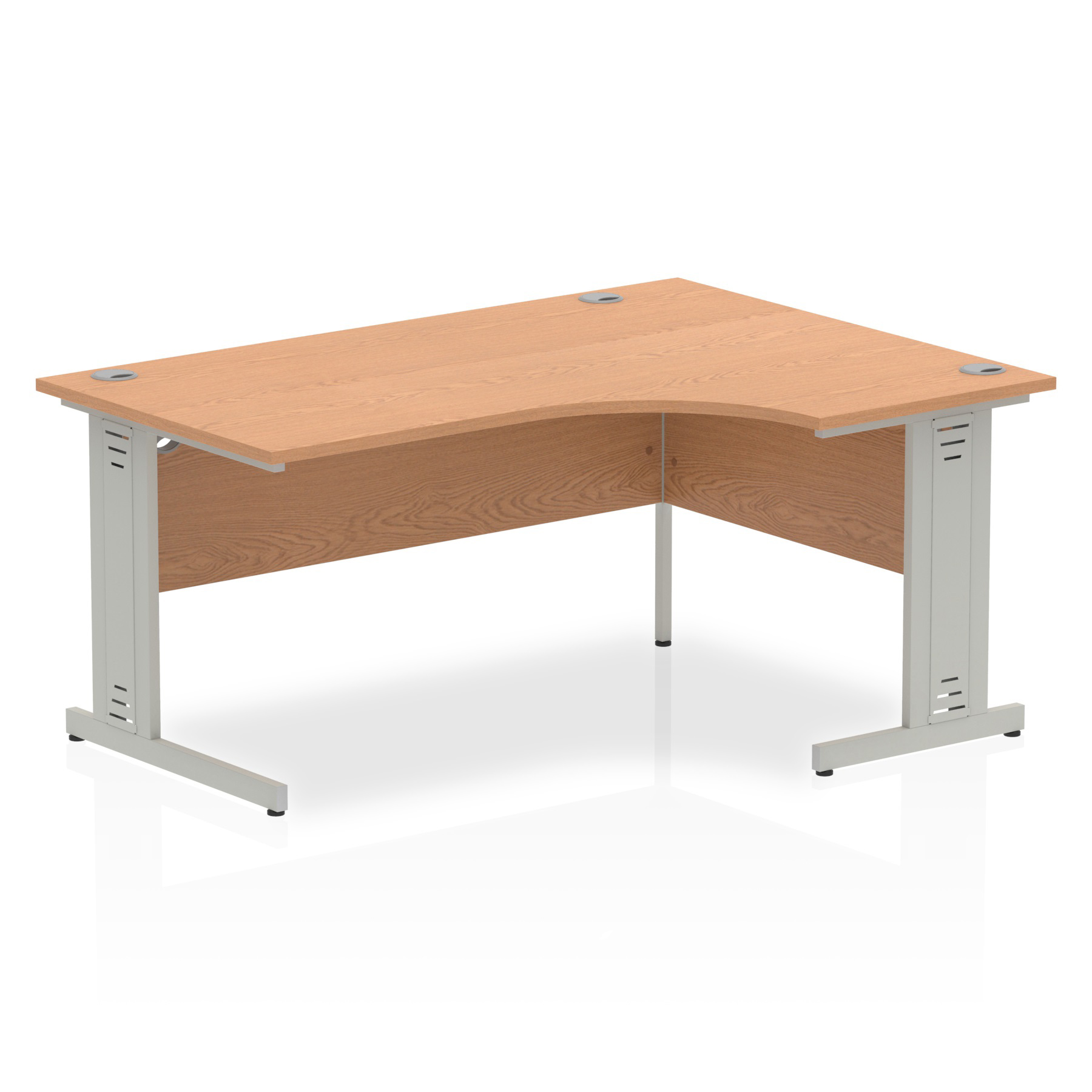 Oak / Silver Frame