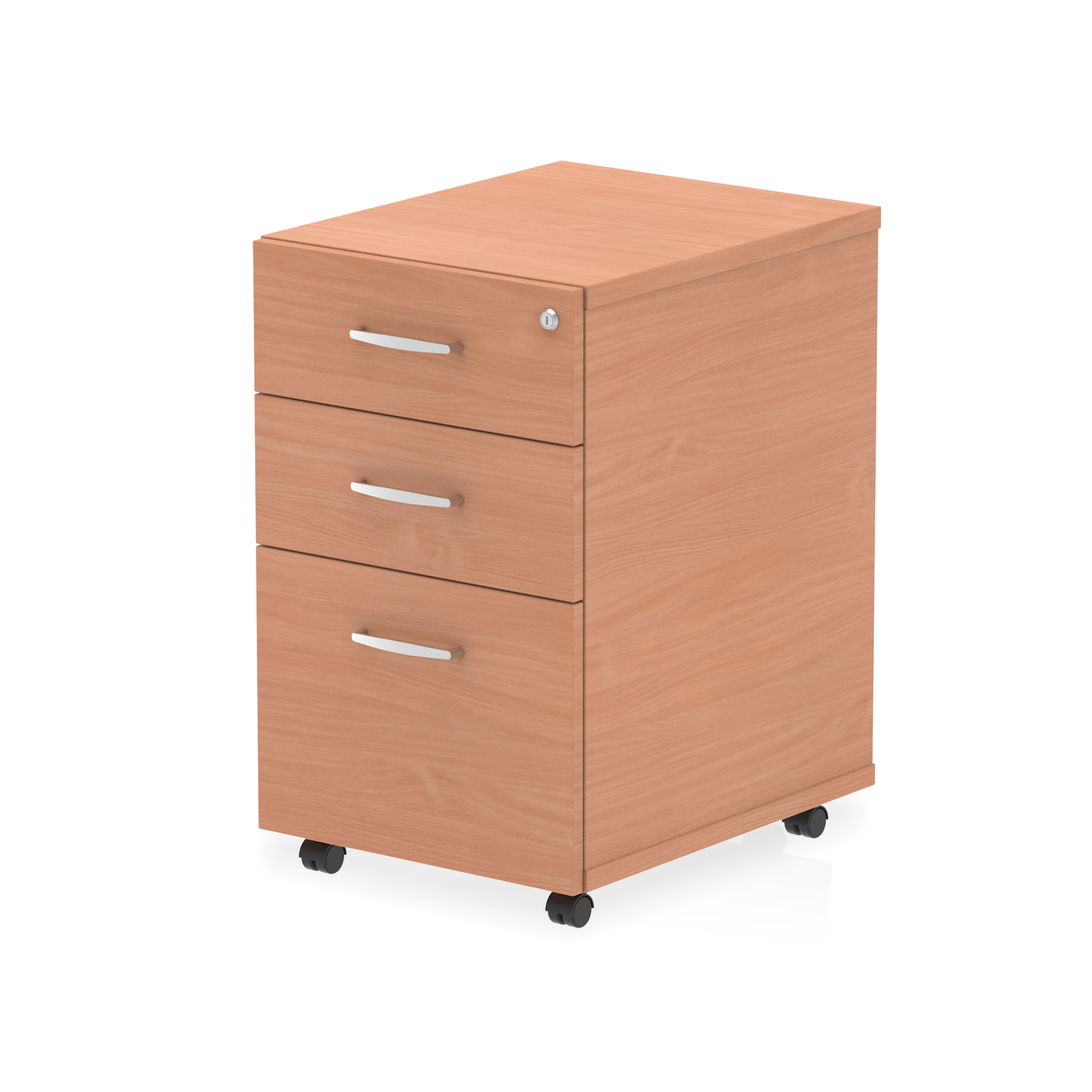Impulse Under Desk Pedestal — Beech