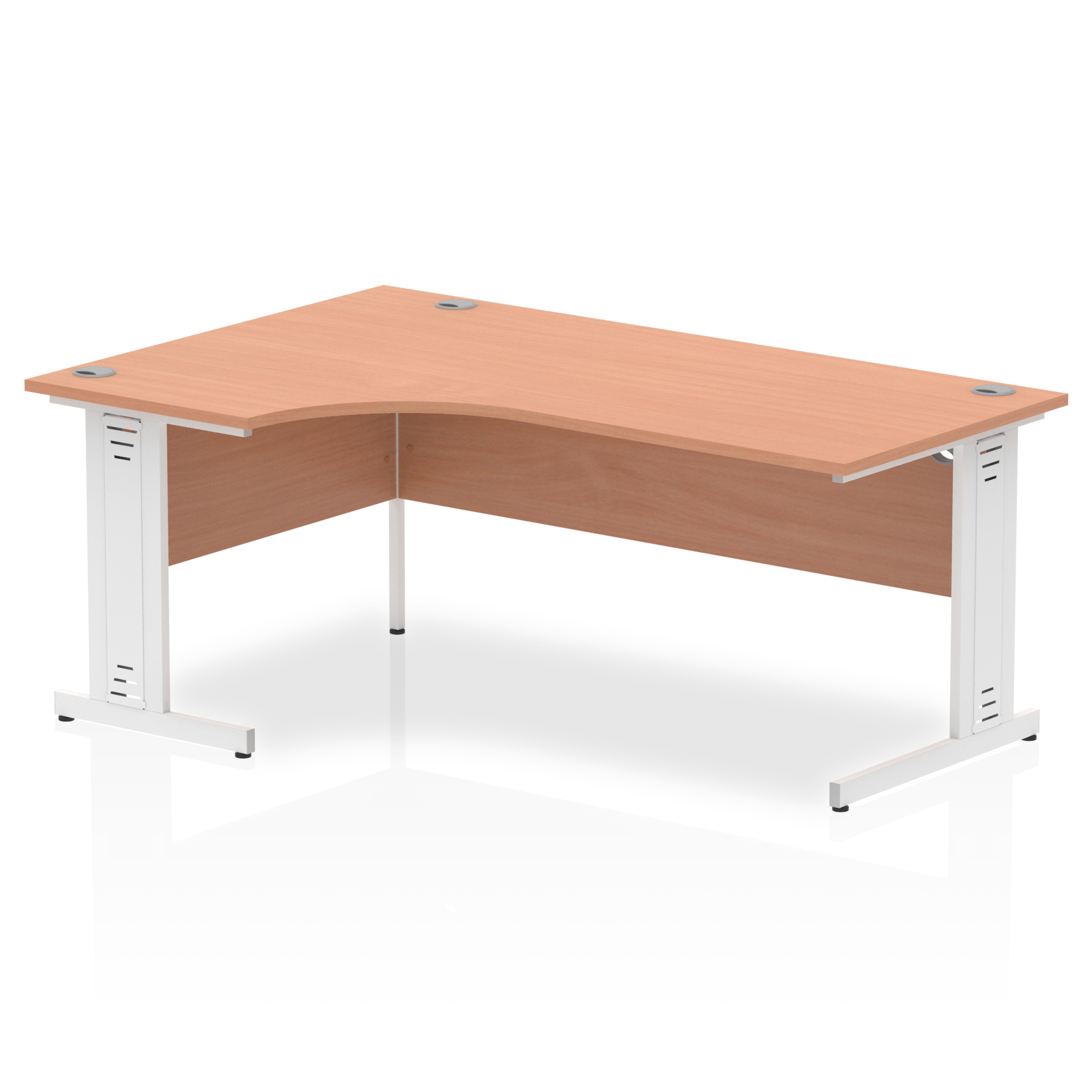 Beech / White Frame