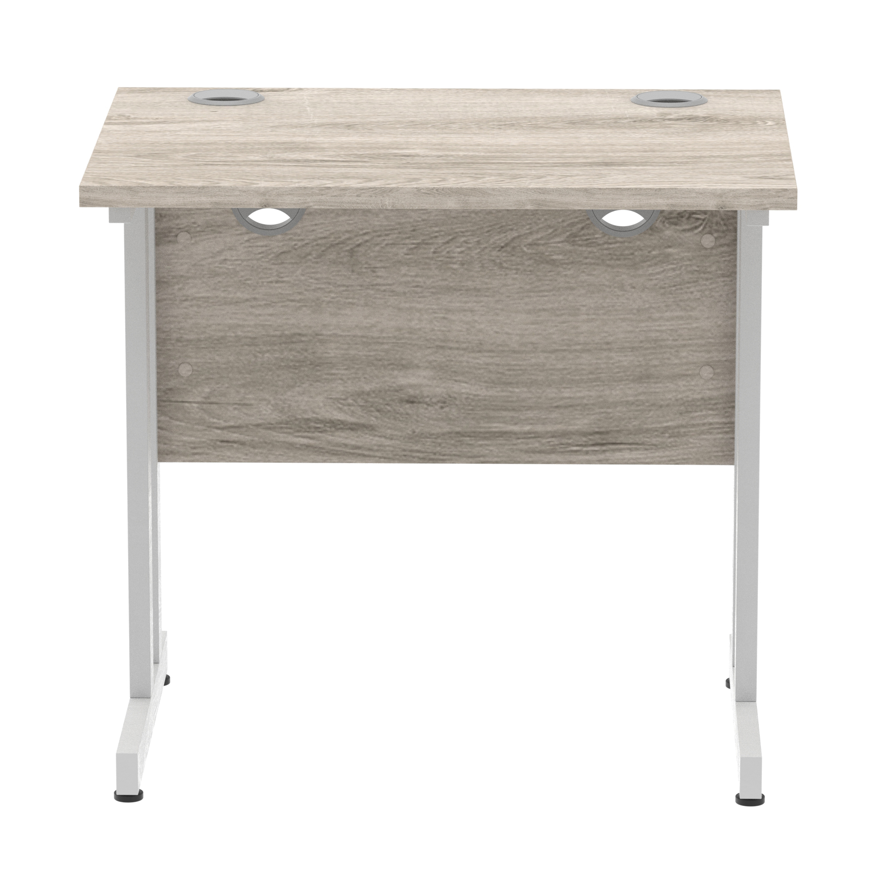 Grey Oak / Silver Frame