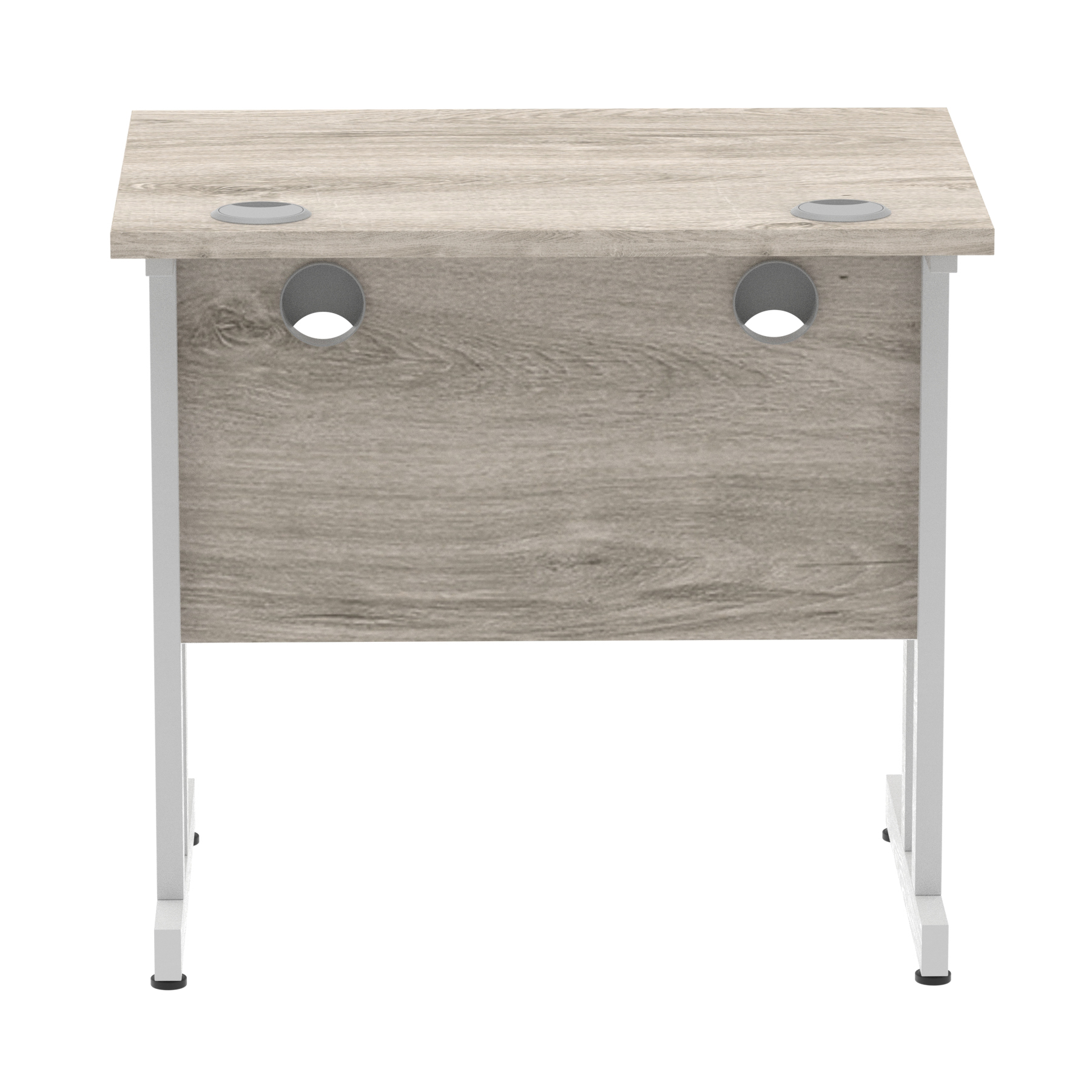 Grey Oak / Silver Frame