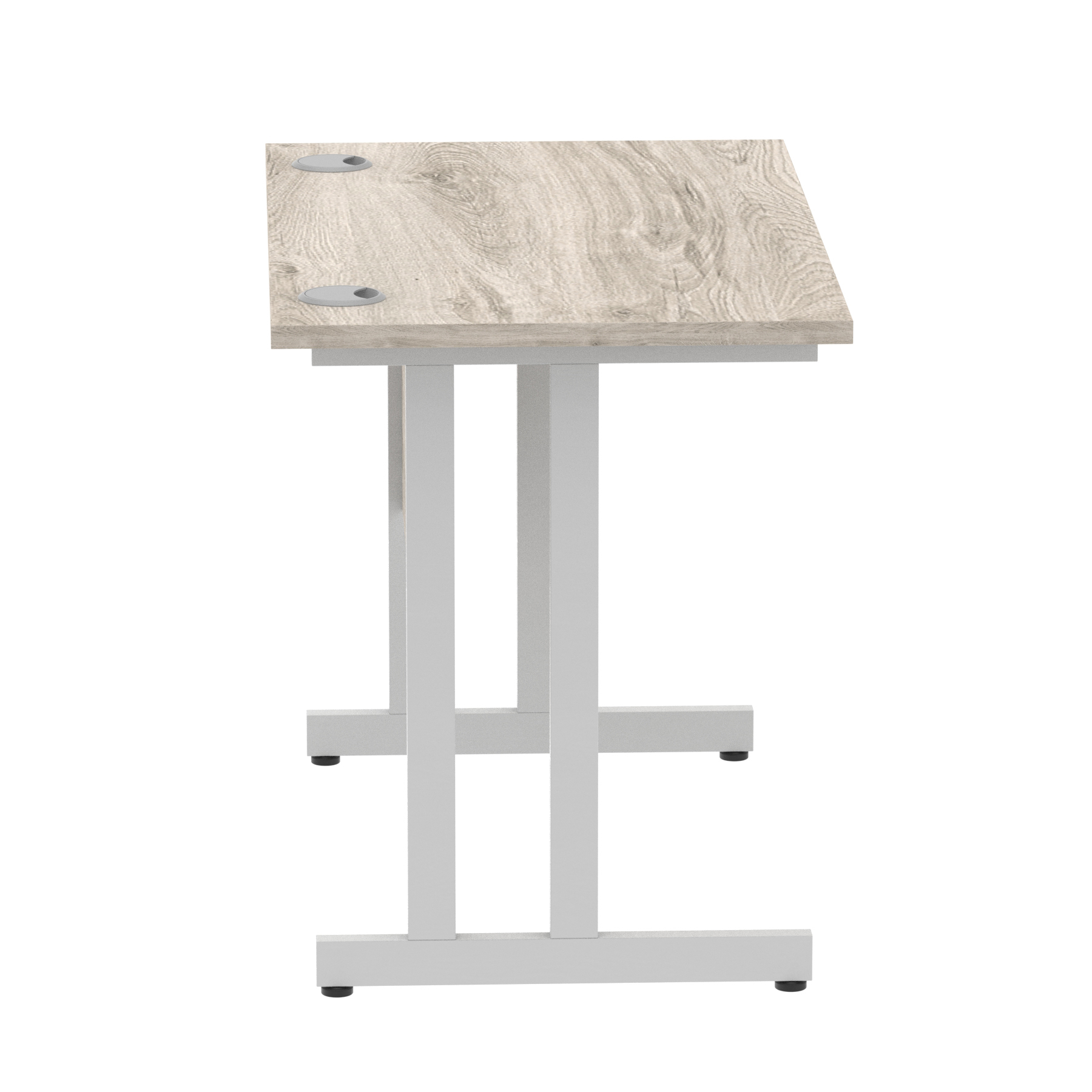 Grey Oak / Silver Frame