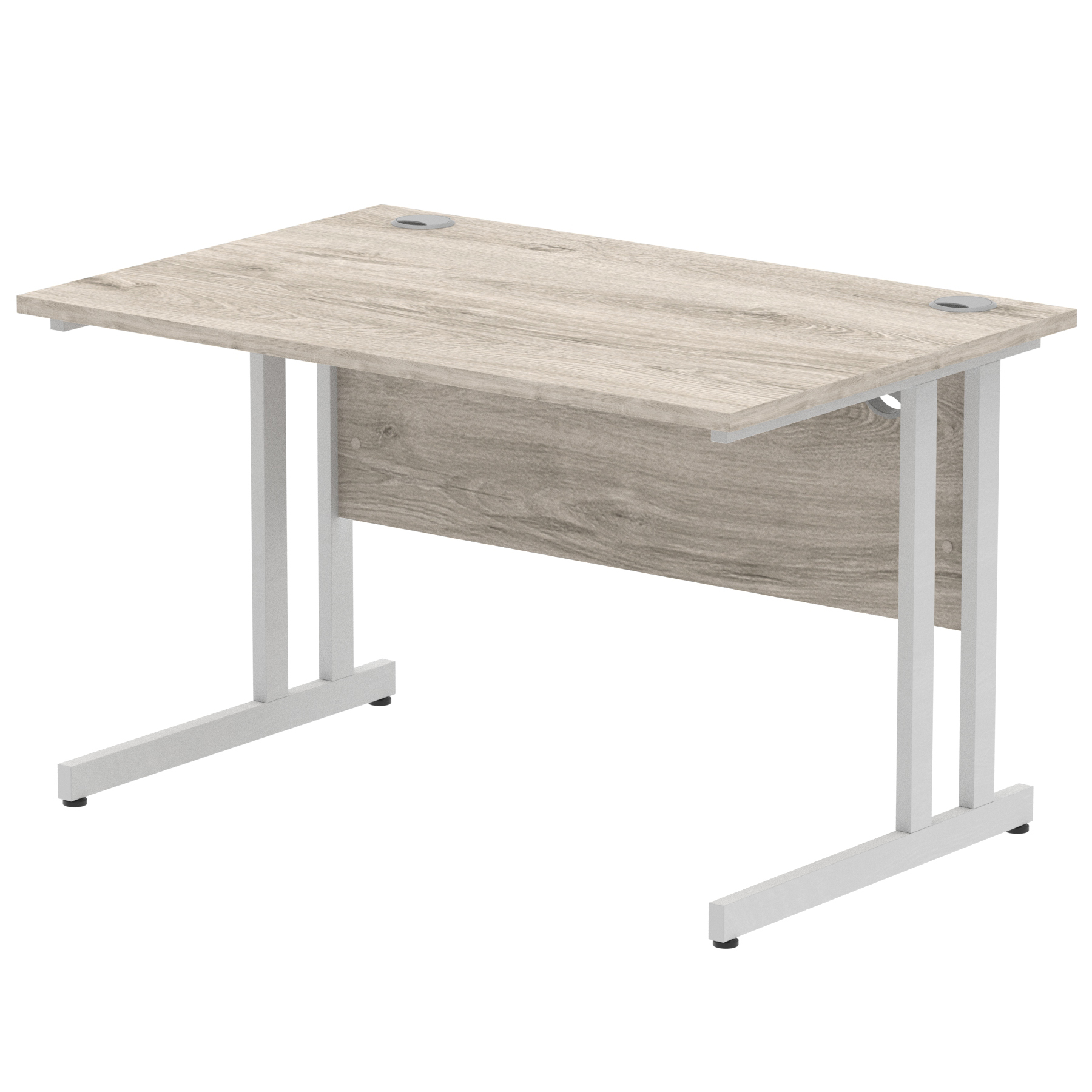 Grey Oak / Silver Frame