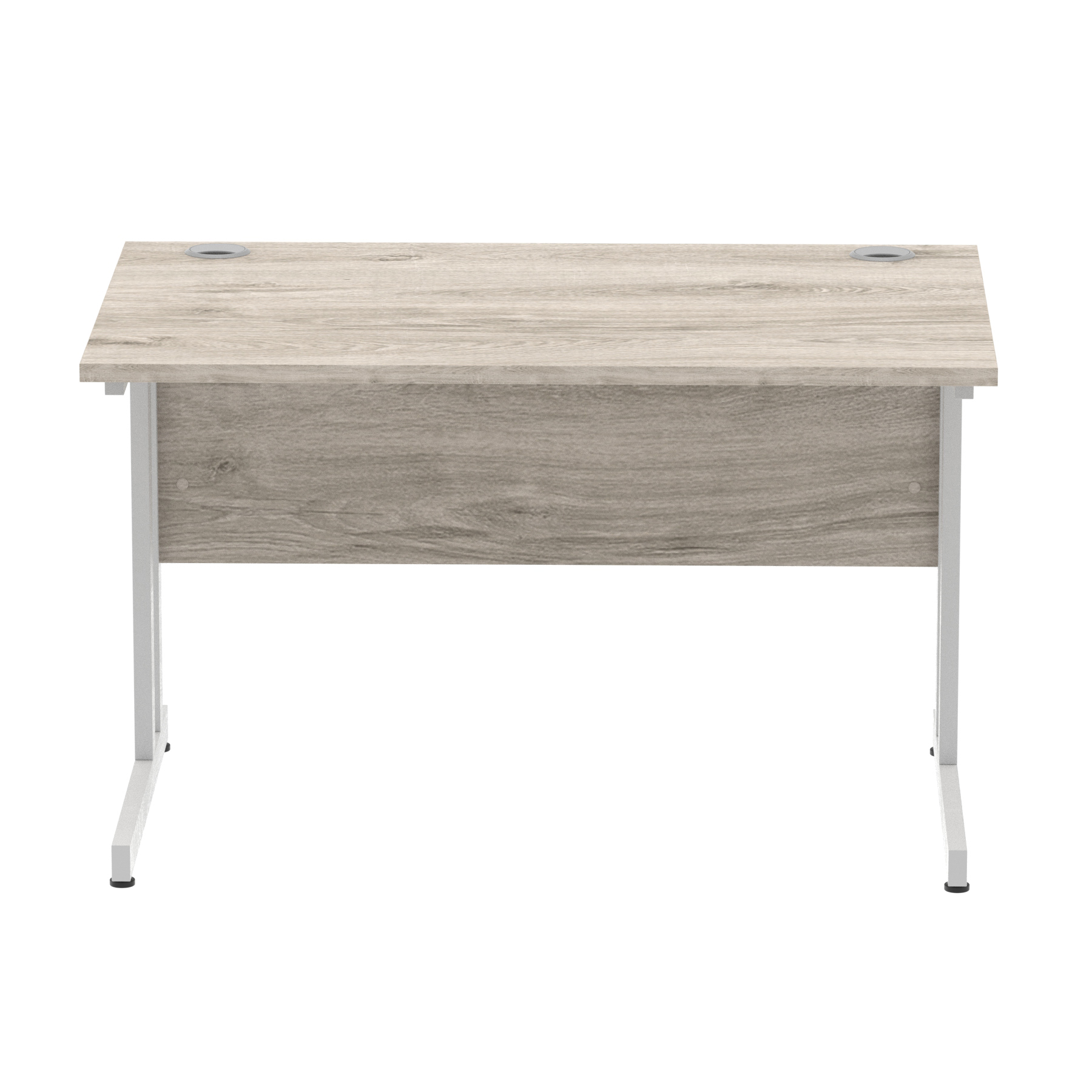 Grey Oak / Silver Frame