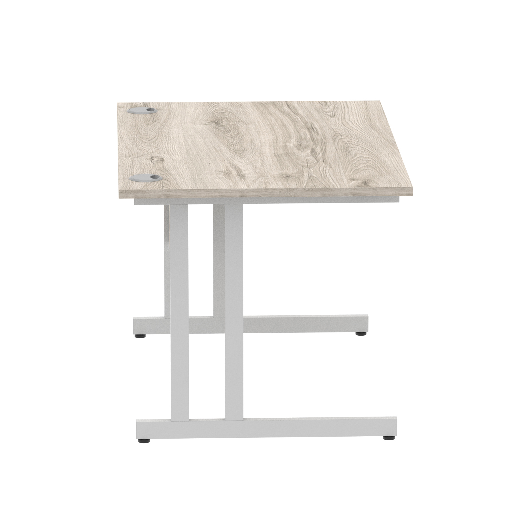 Grey Oak / Silver Frame