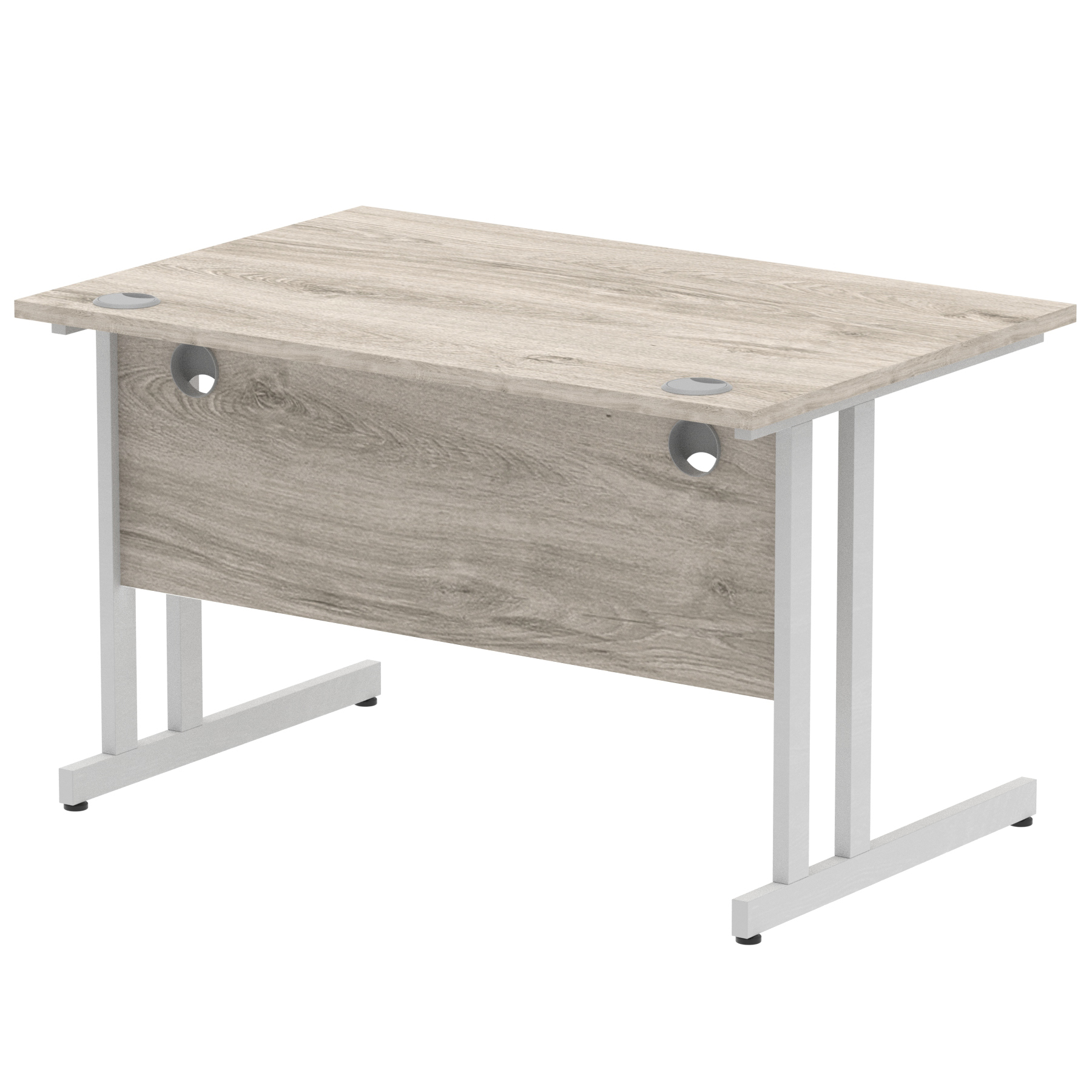 Grey Oak / Silver Frame
