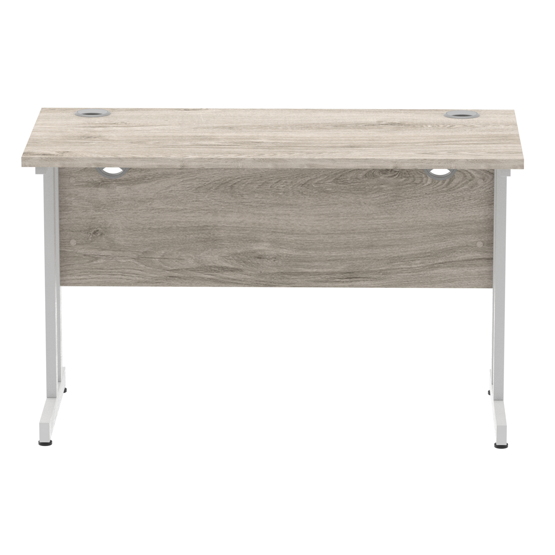 Grey Oak / Silver Frame