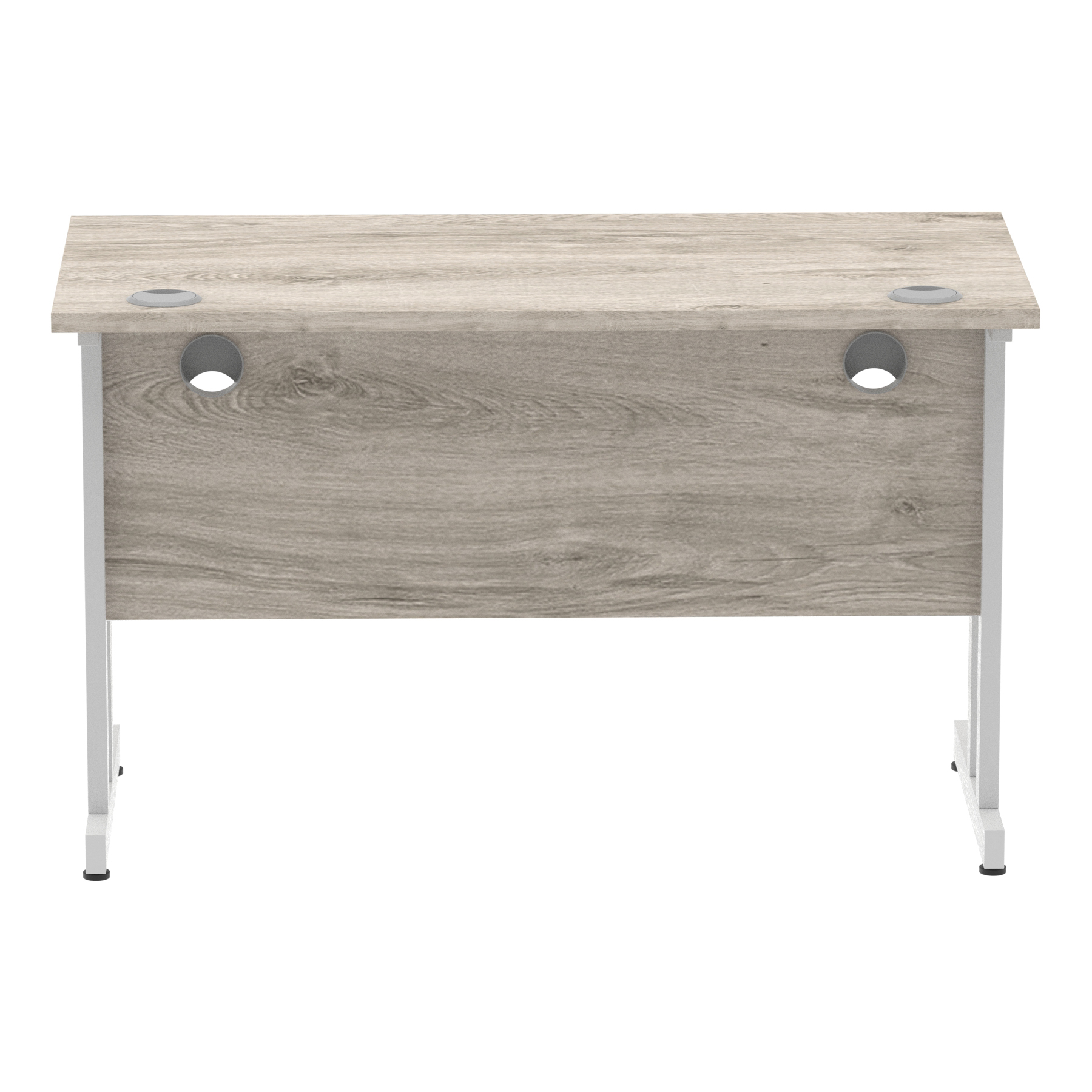 Grey Oak / Silver Frame