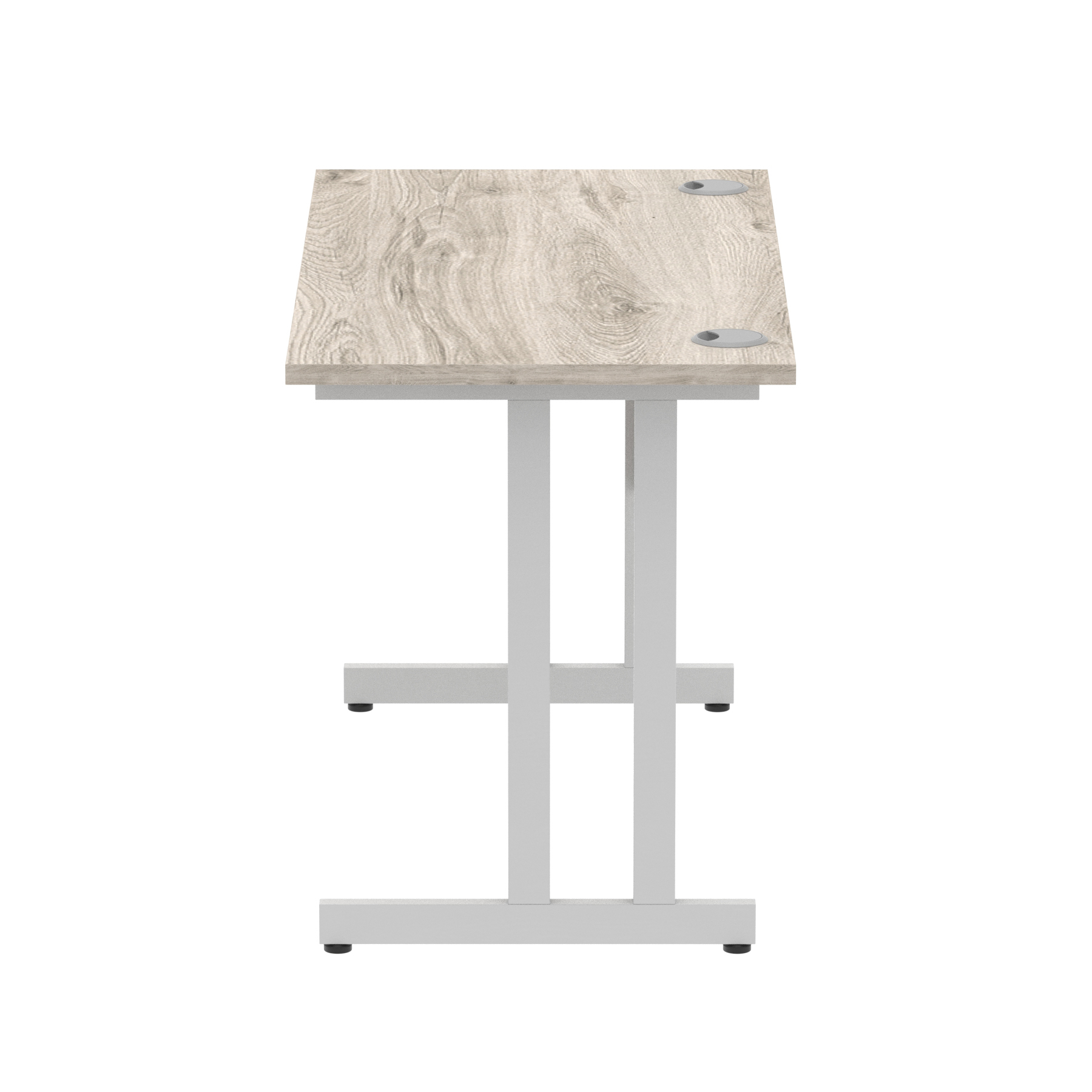 Grey Oak / Silver Frame