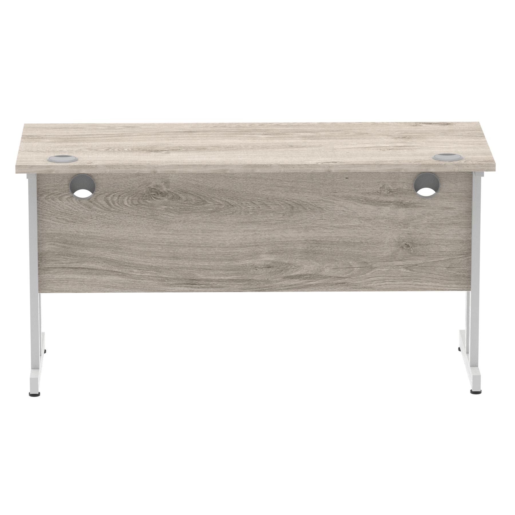 Grey Oak / Silver Frame