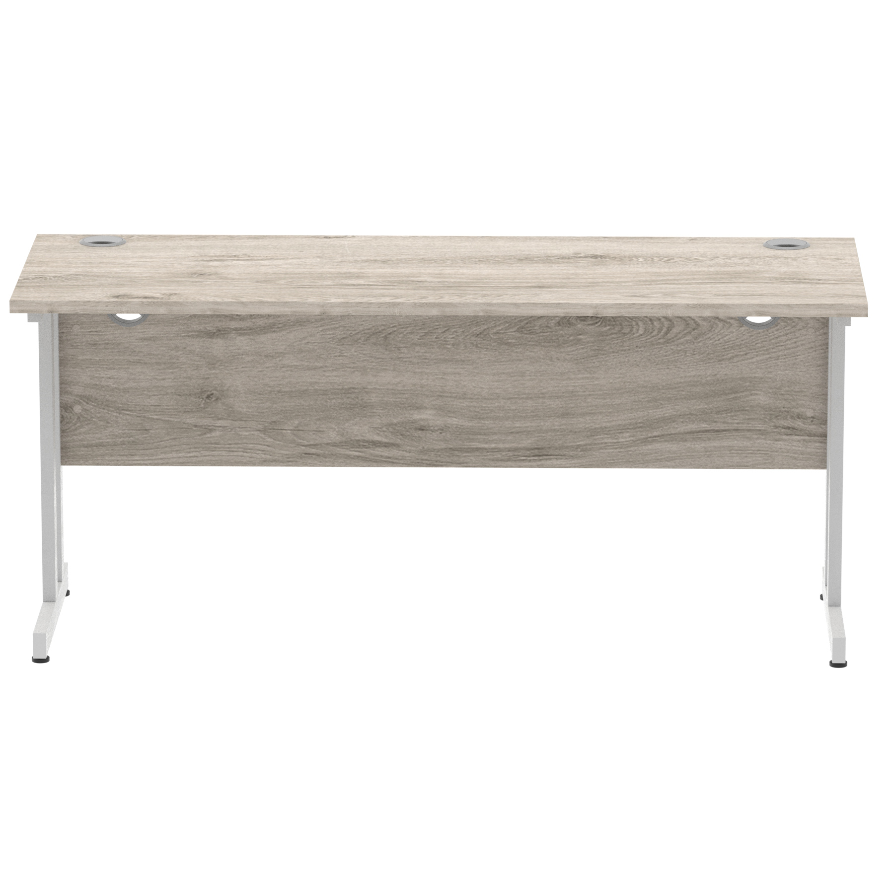 Grey Oak / Silver Frame