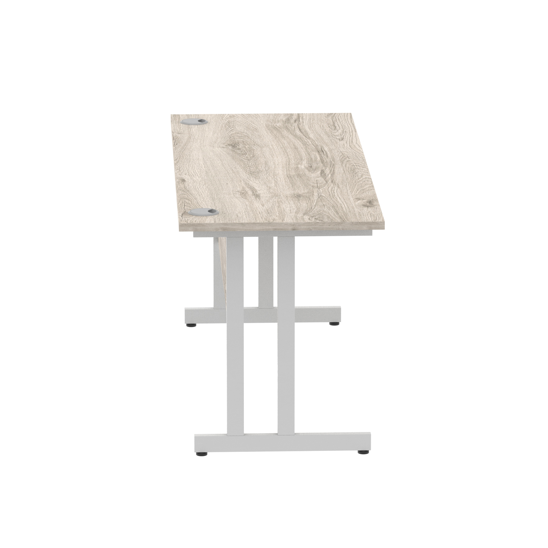 Grey Oak / Silver Frame