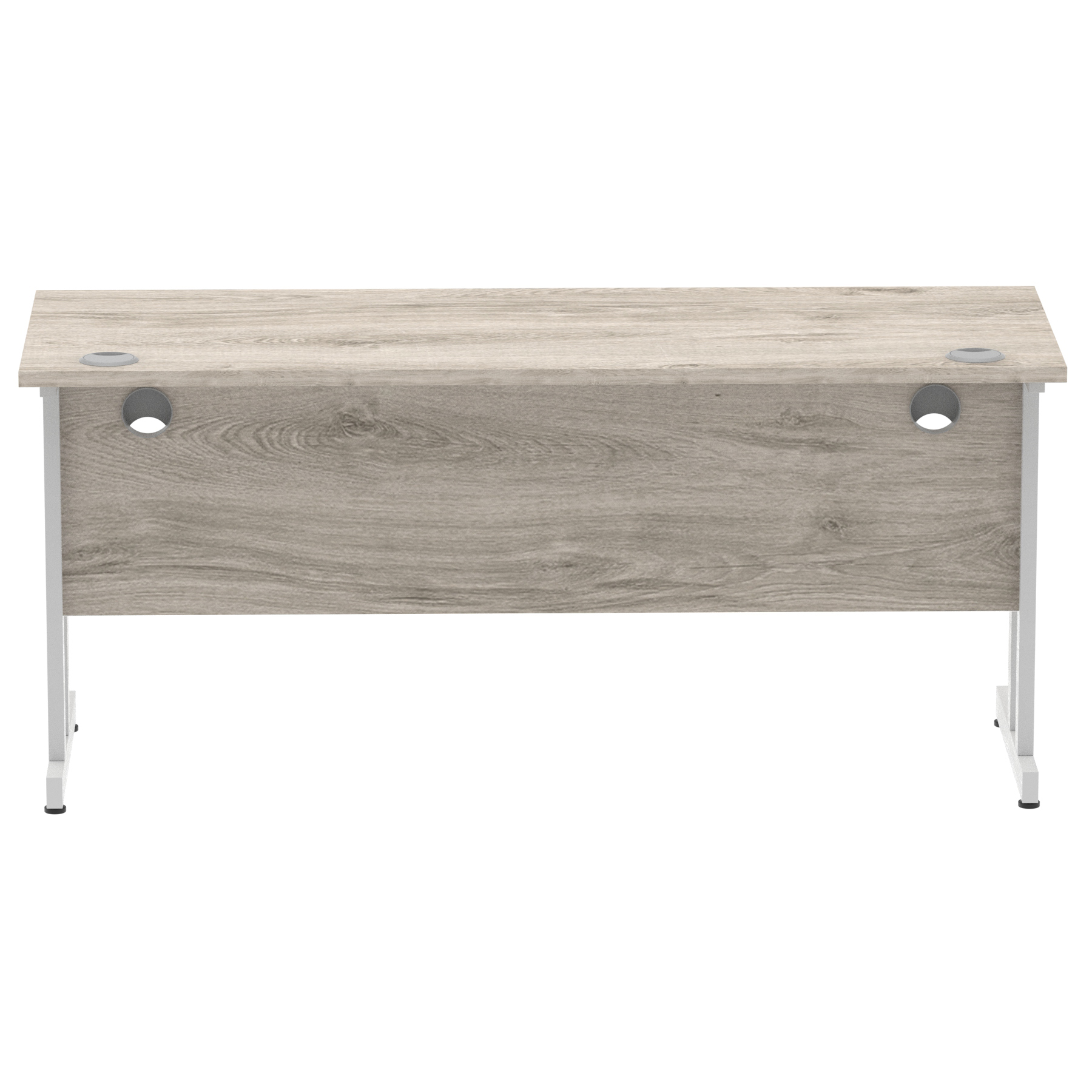Grey Oak / Silver Frame