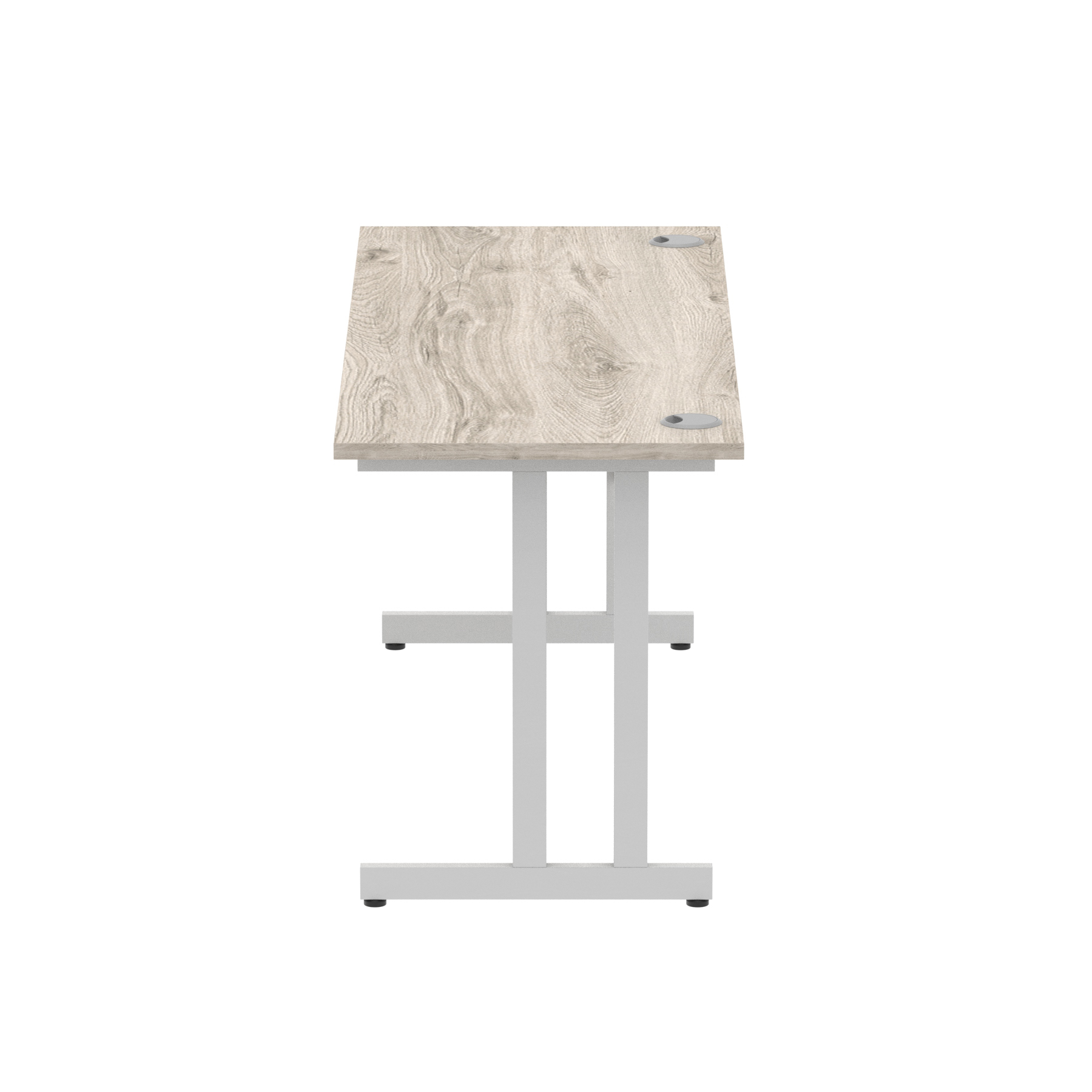 Grey Oak / Silver Frame