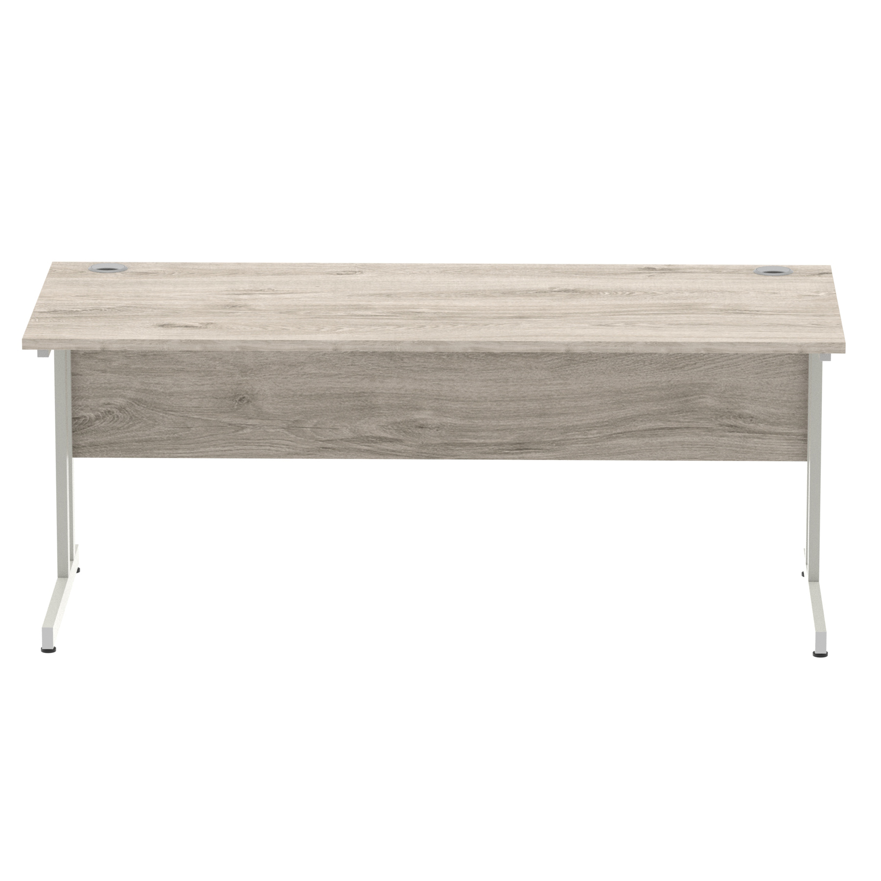 Grey Oak / Silver Frame