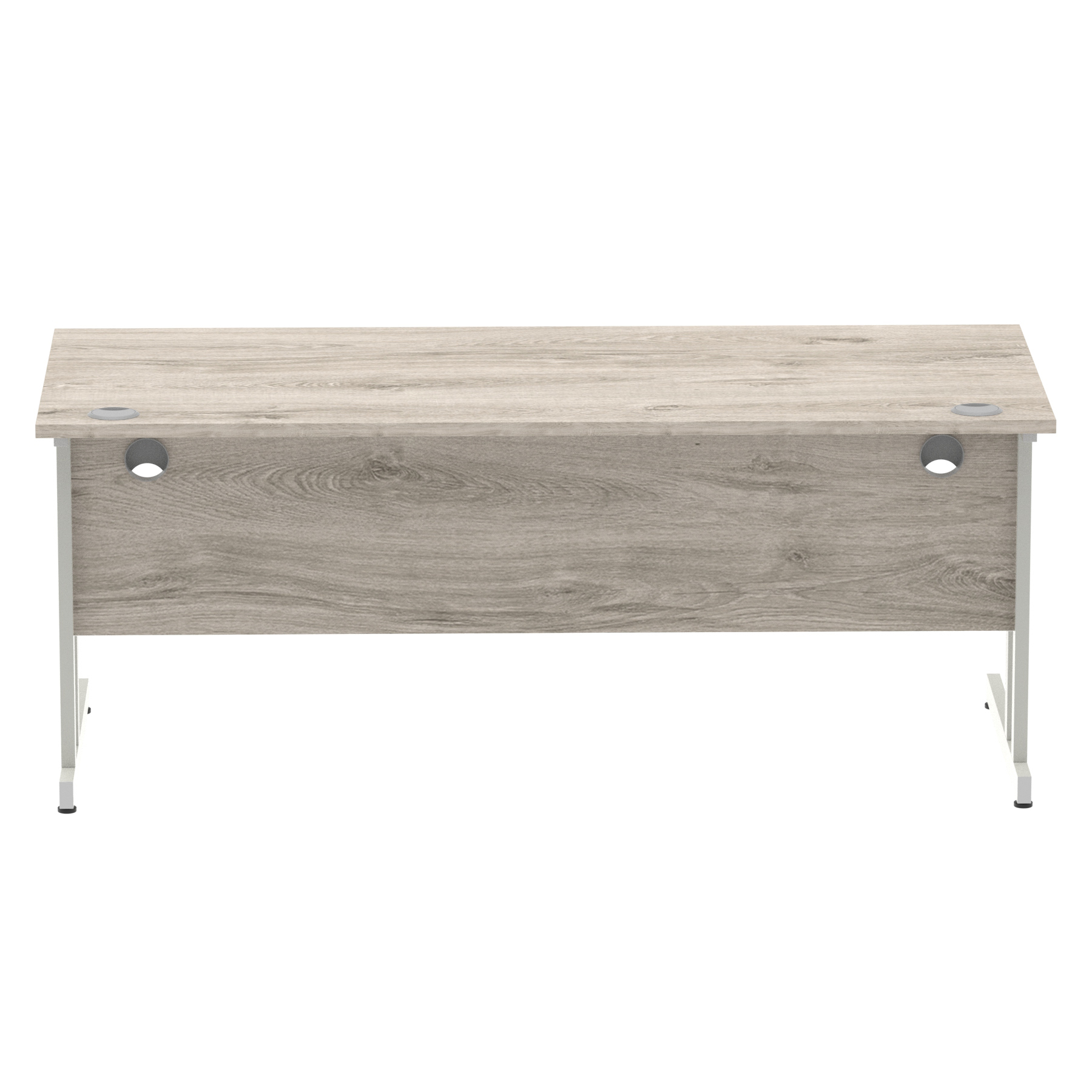 Grey Oak / Silver Frame