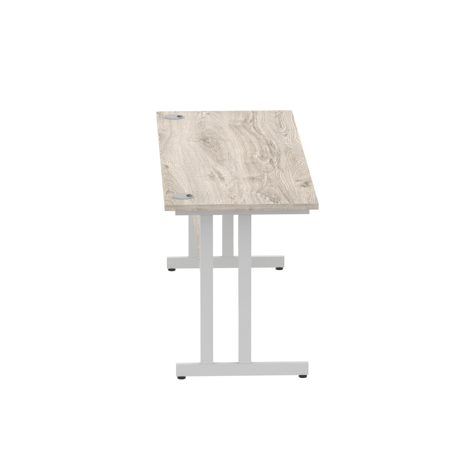 Grey Oak / Silver Frame