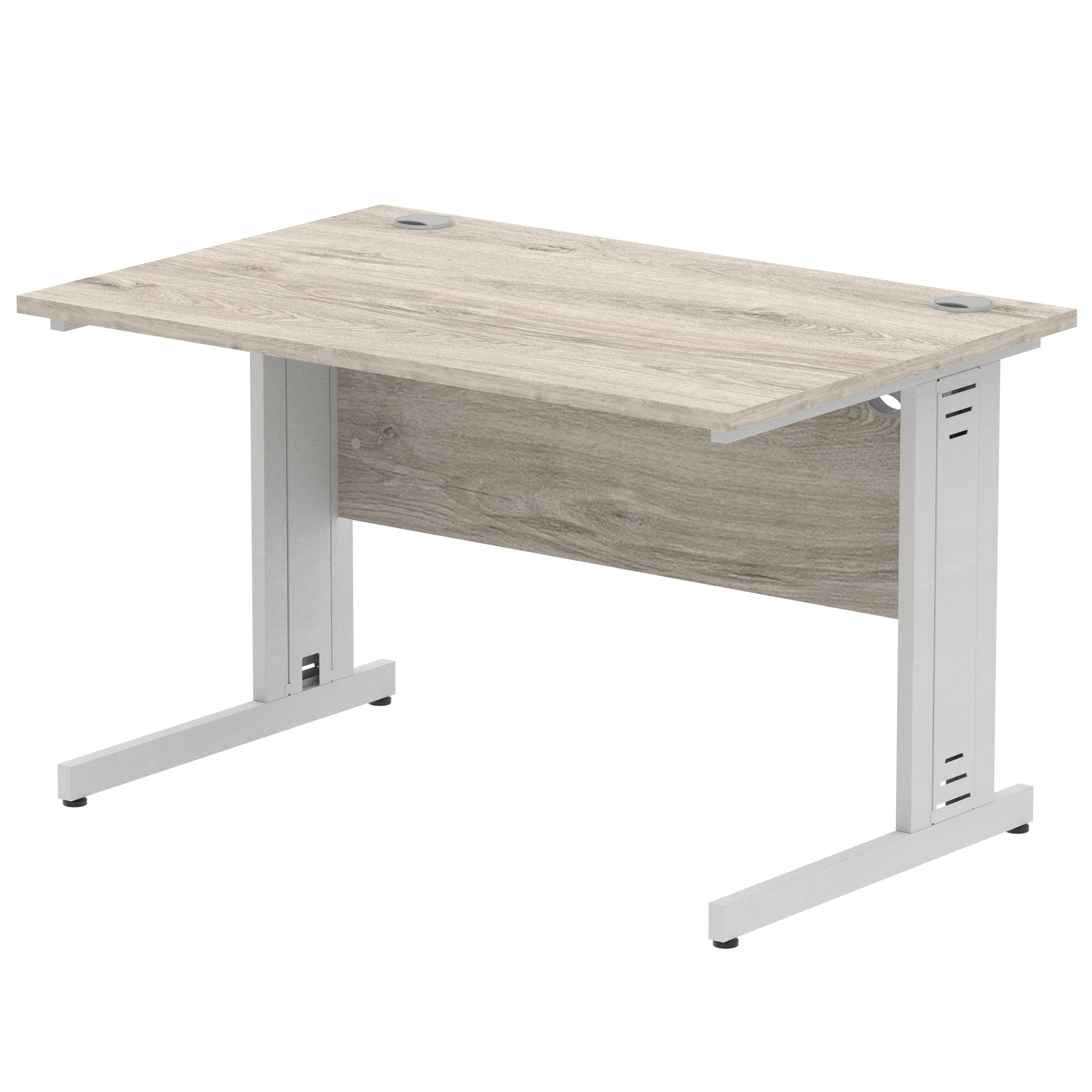 Grey Oak / Silver Frame
