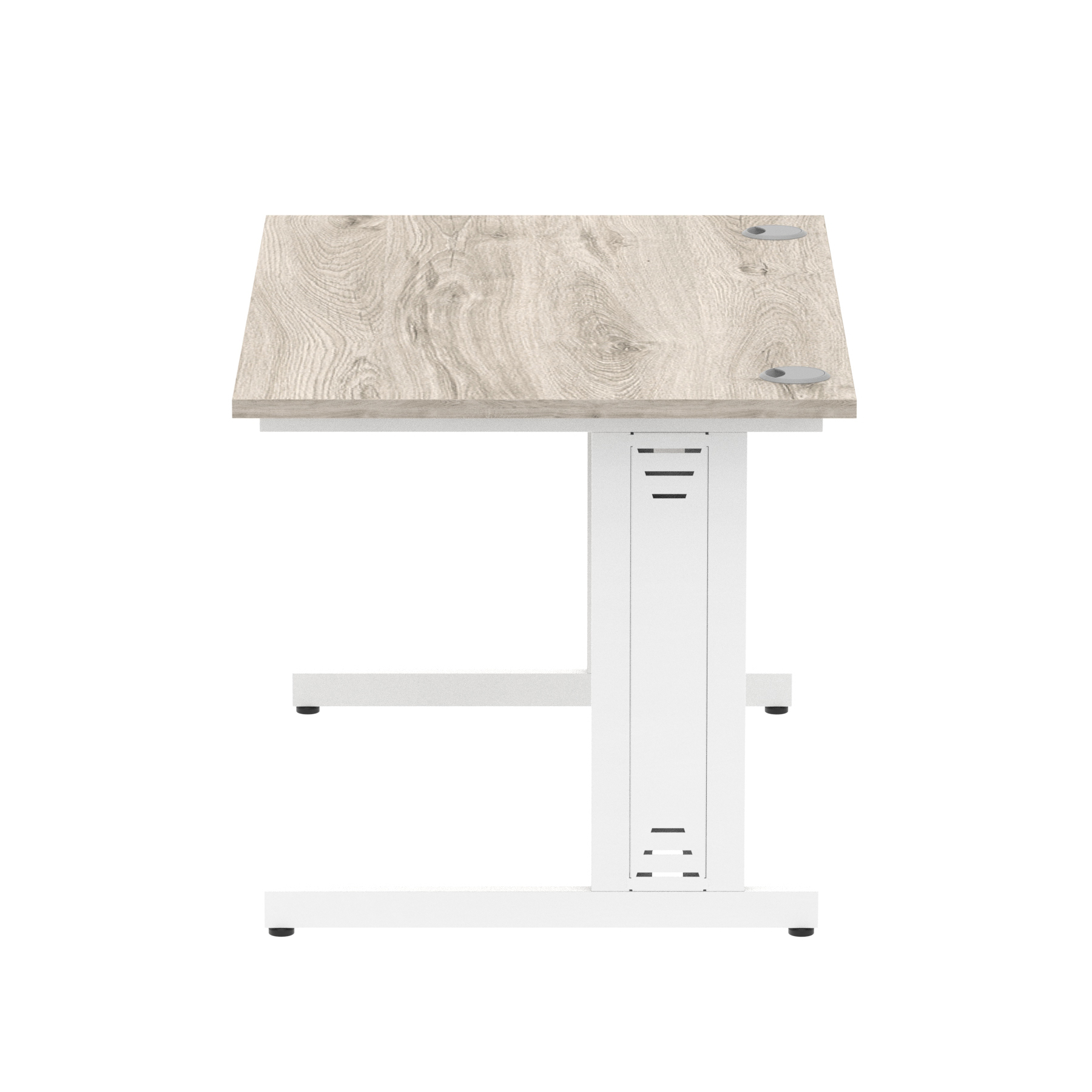 Grey Oak / White Frame
