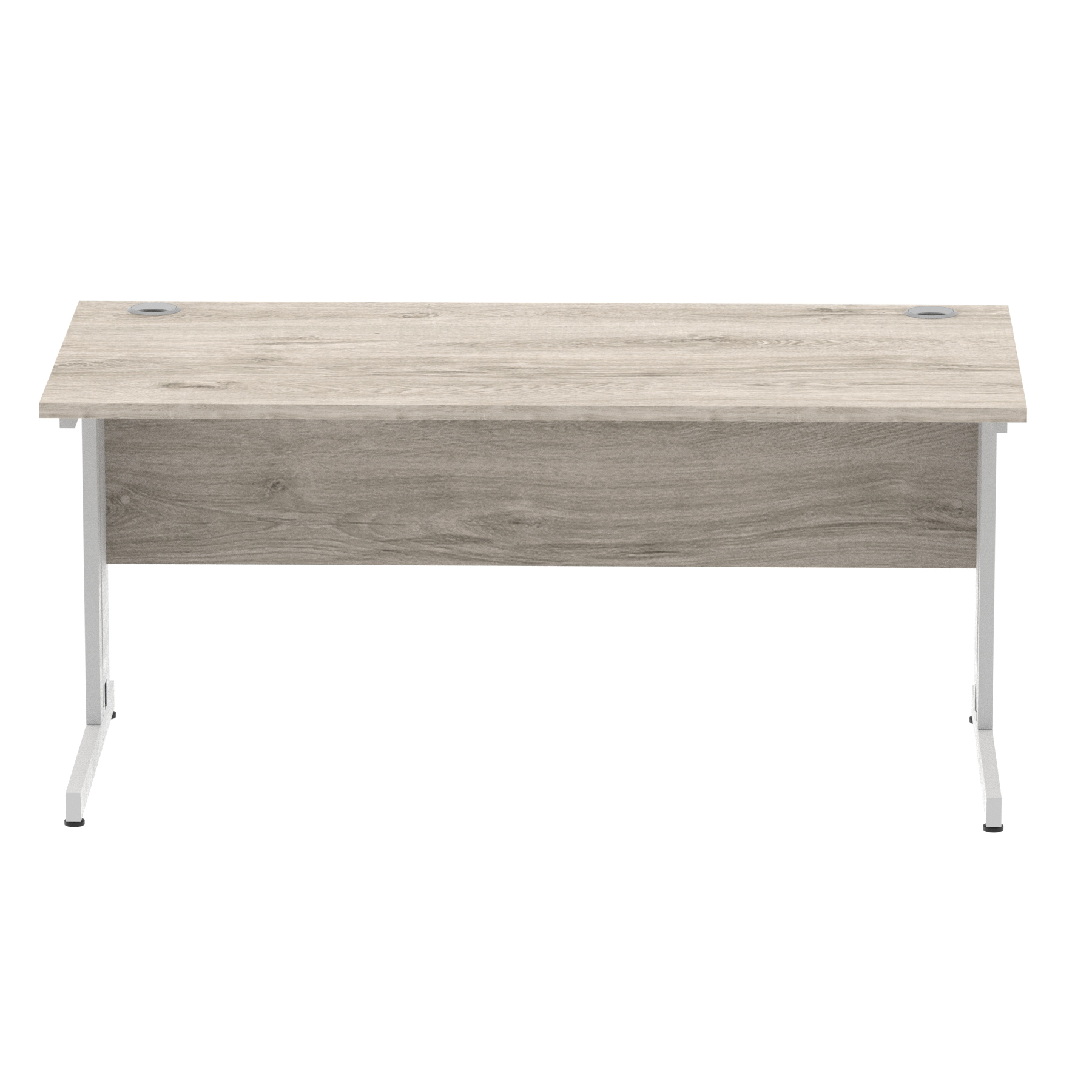Grey Oak / Silver Frame