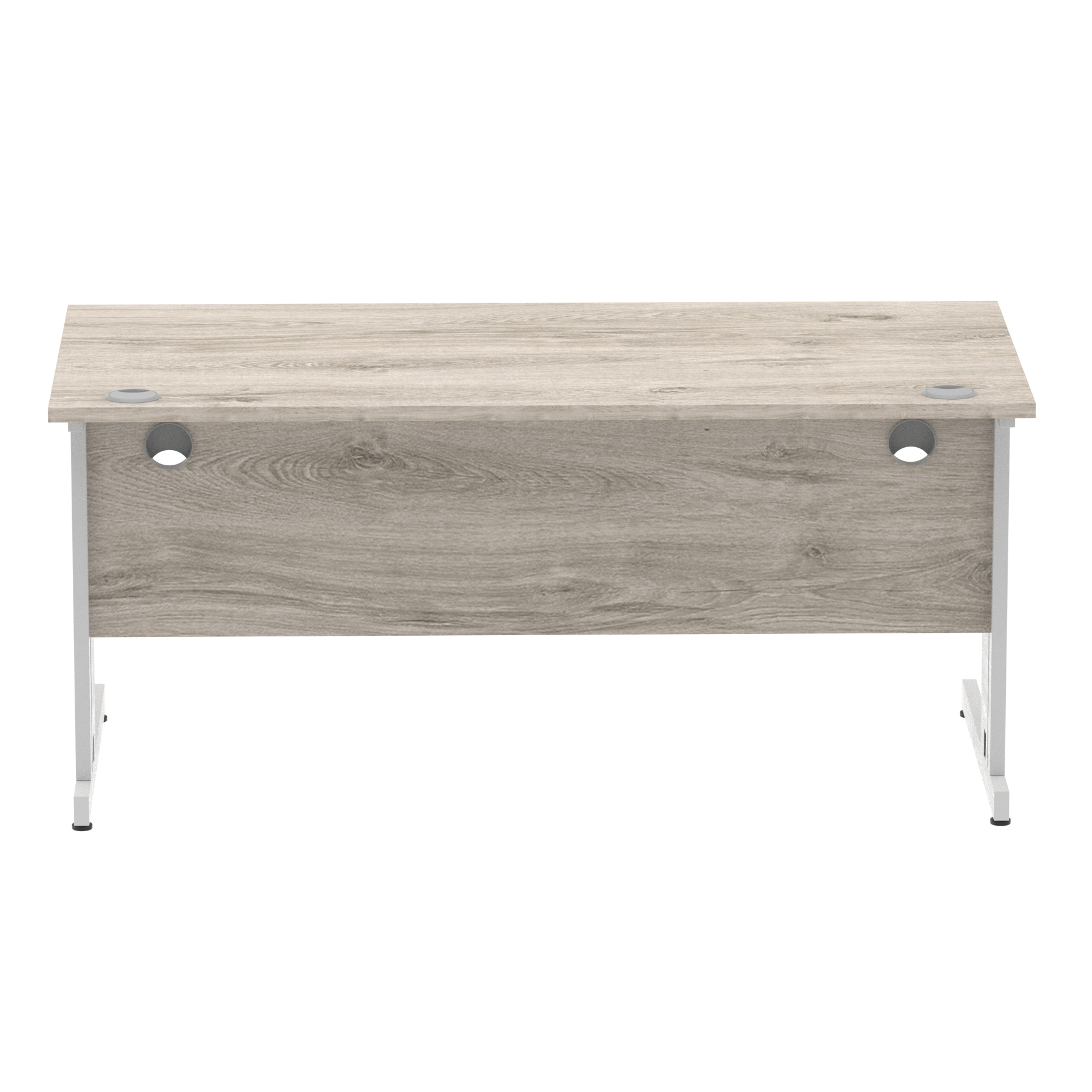 Grey Oak / Silver Frame