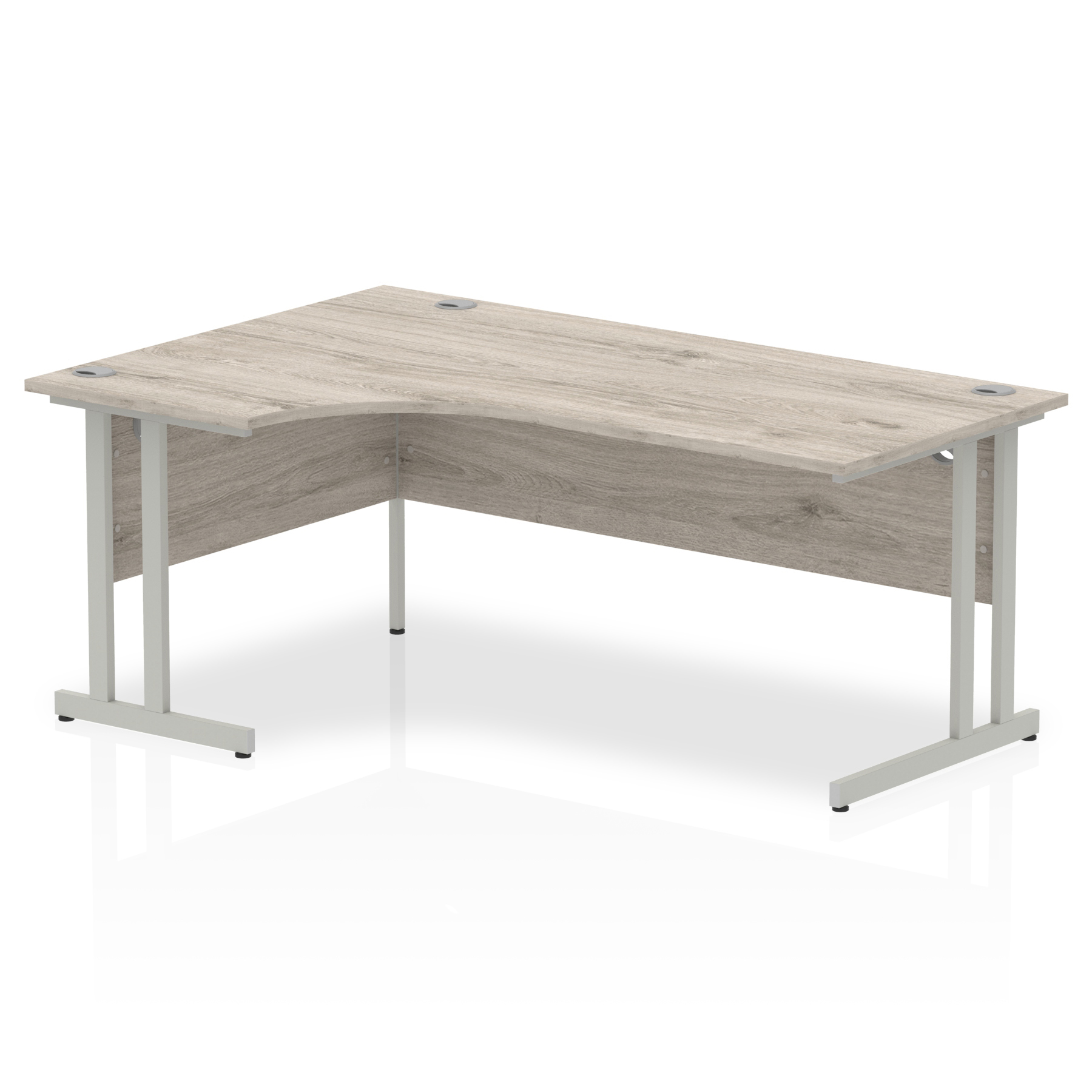 Grey Oak / Silver Frame