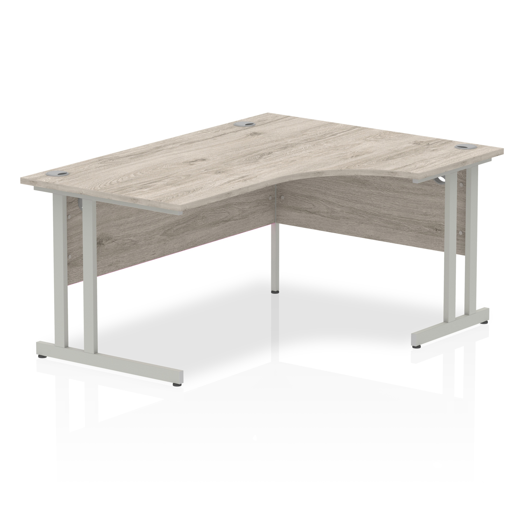 Grey Oak / Silver Frame