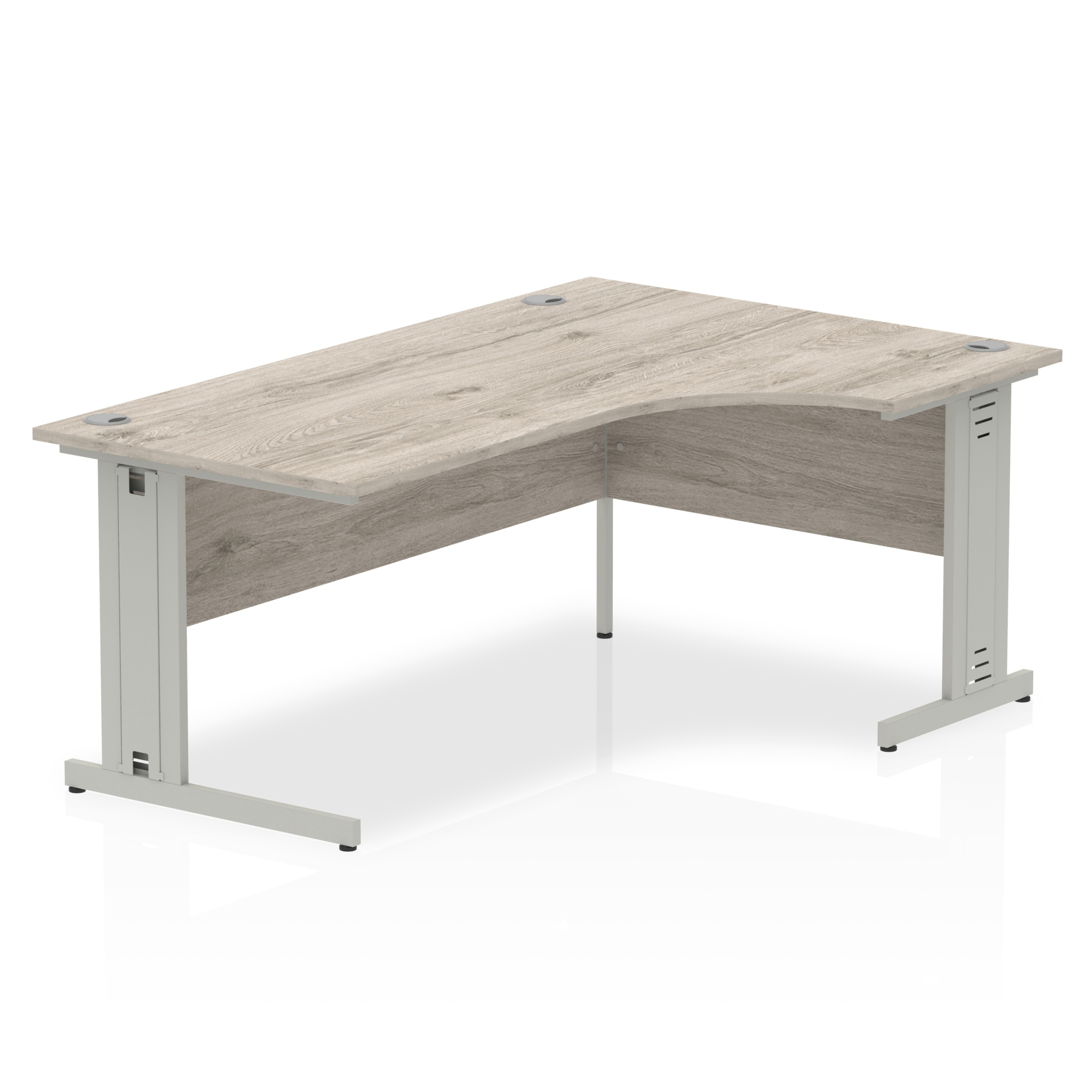 Grey Oak / Silver Frame