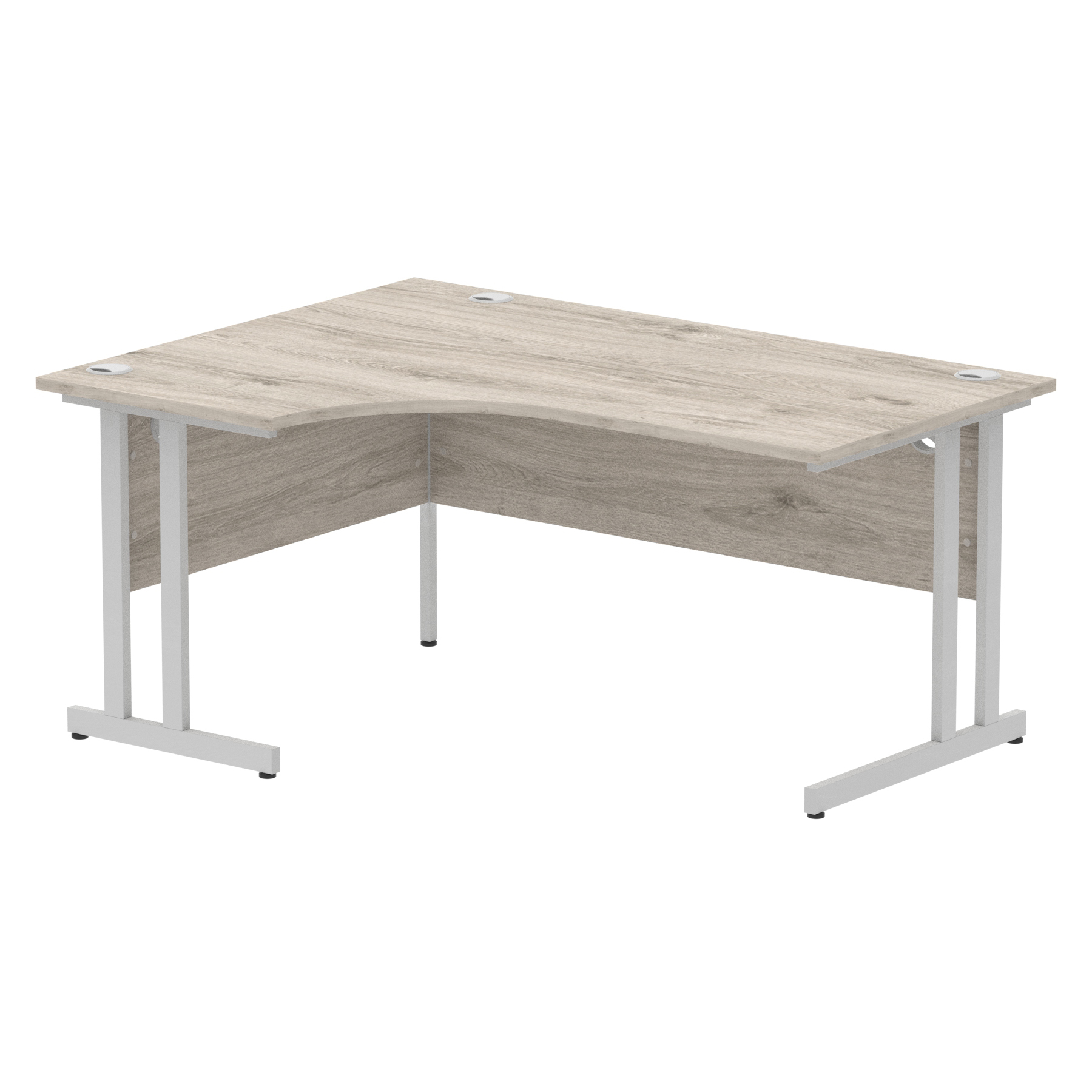 Grey Oak / Silver Frame