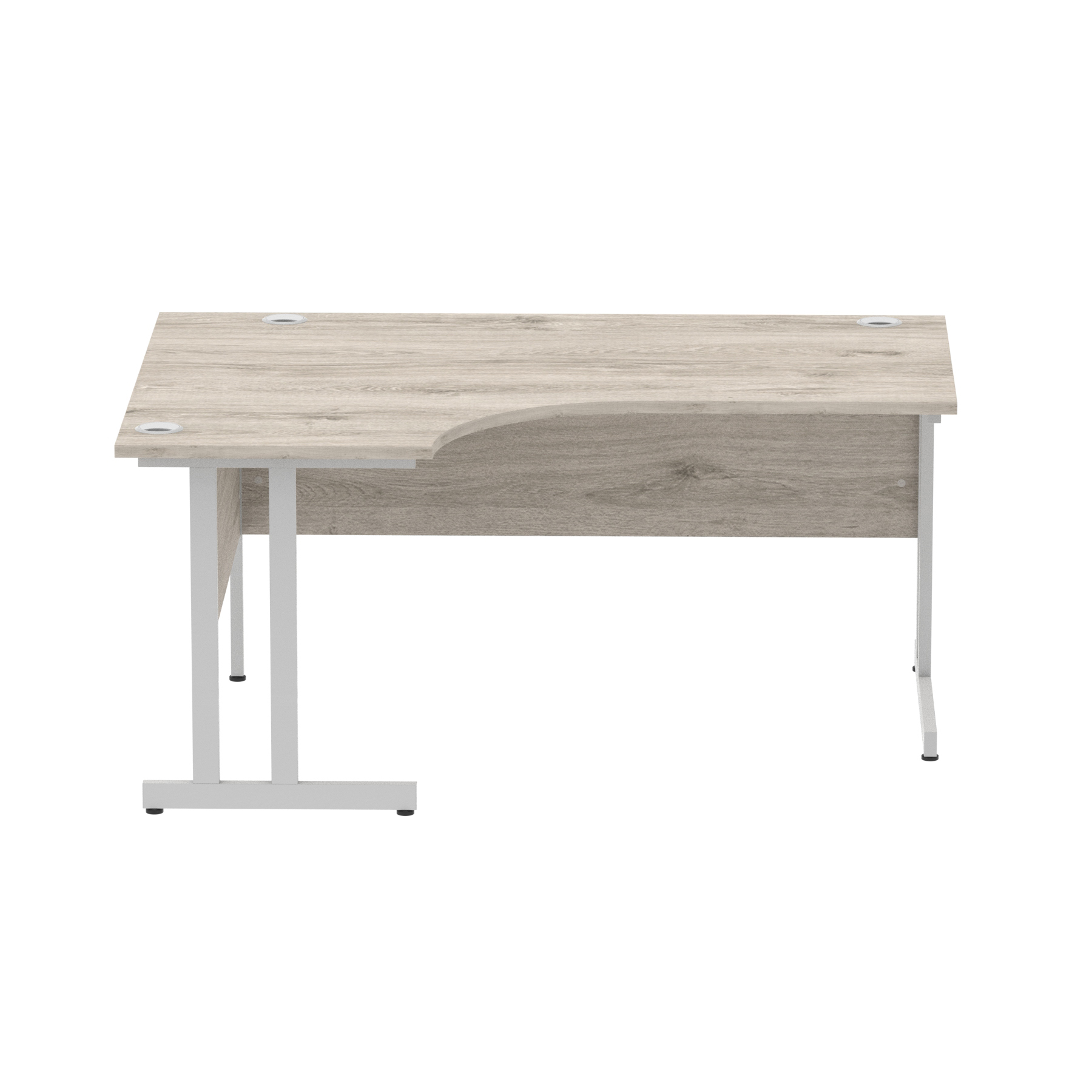 Grey Oak / Silver Frame