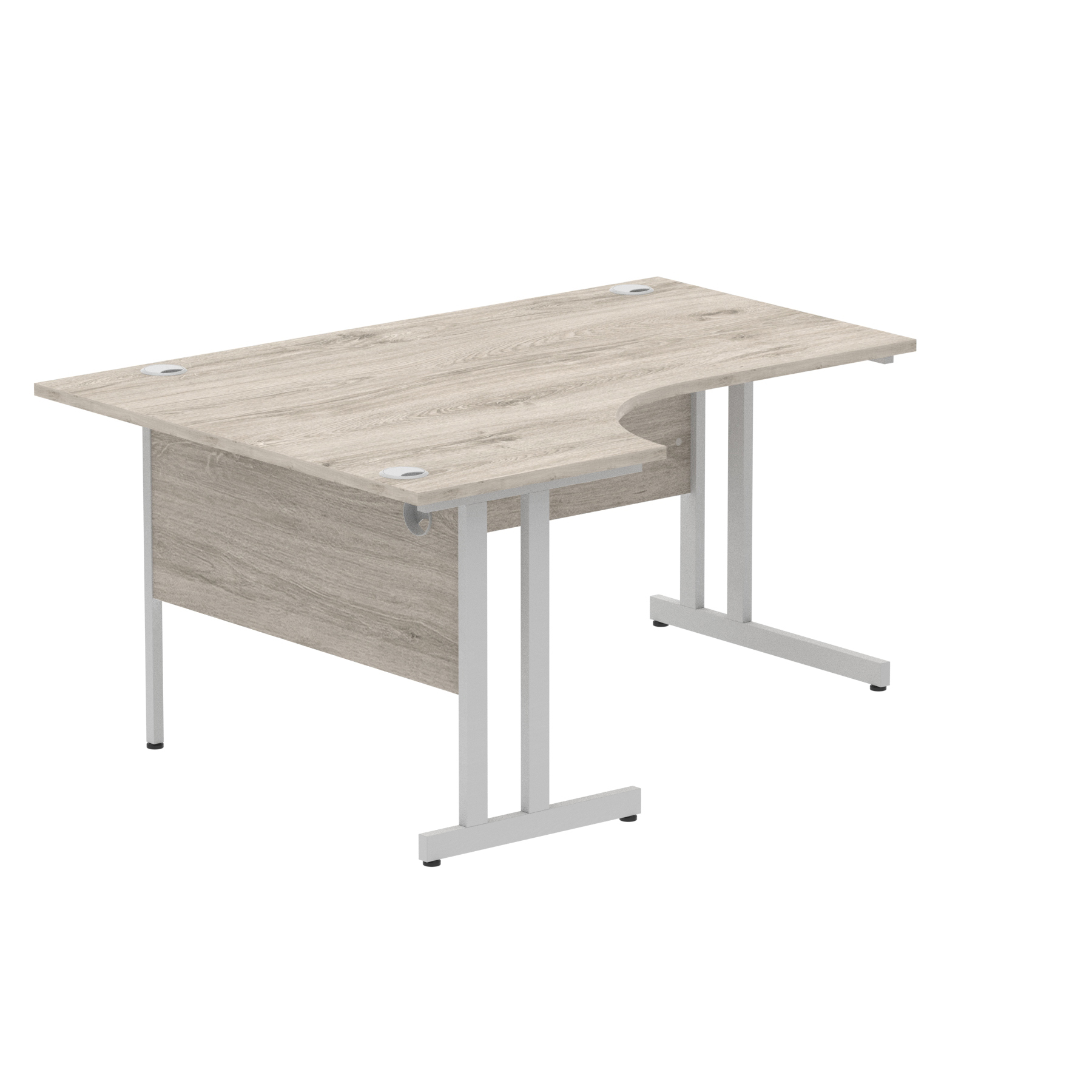 Grey Oak / Silver Frame
