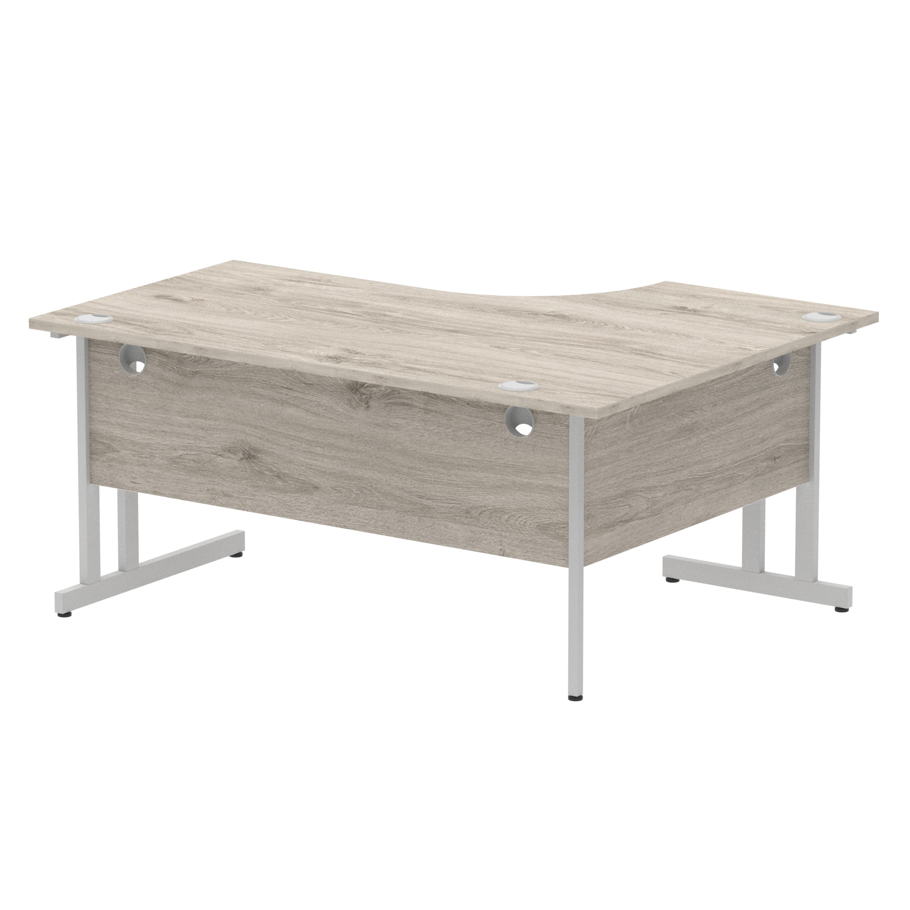 Grey Oak / Silver Frame