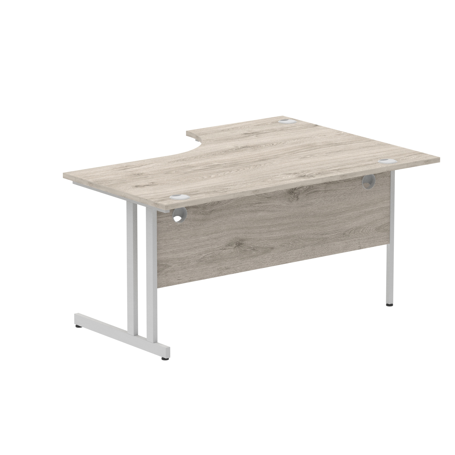Grey Oak / Silver Frame