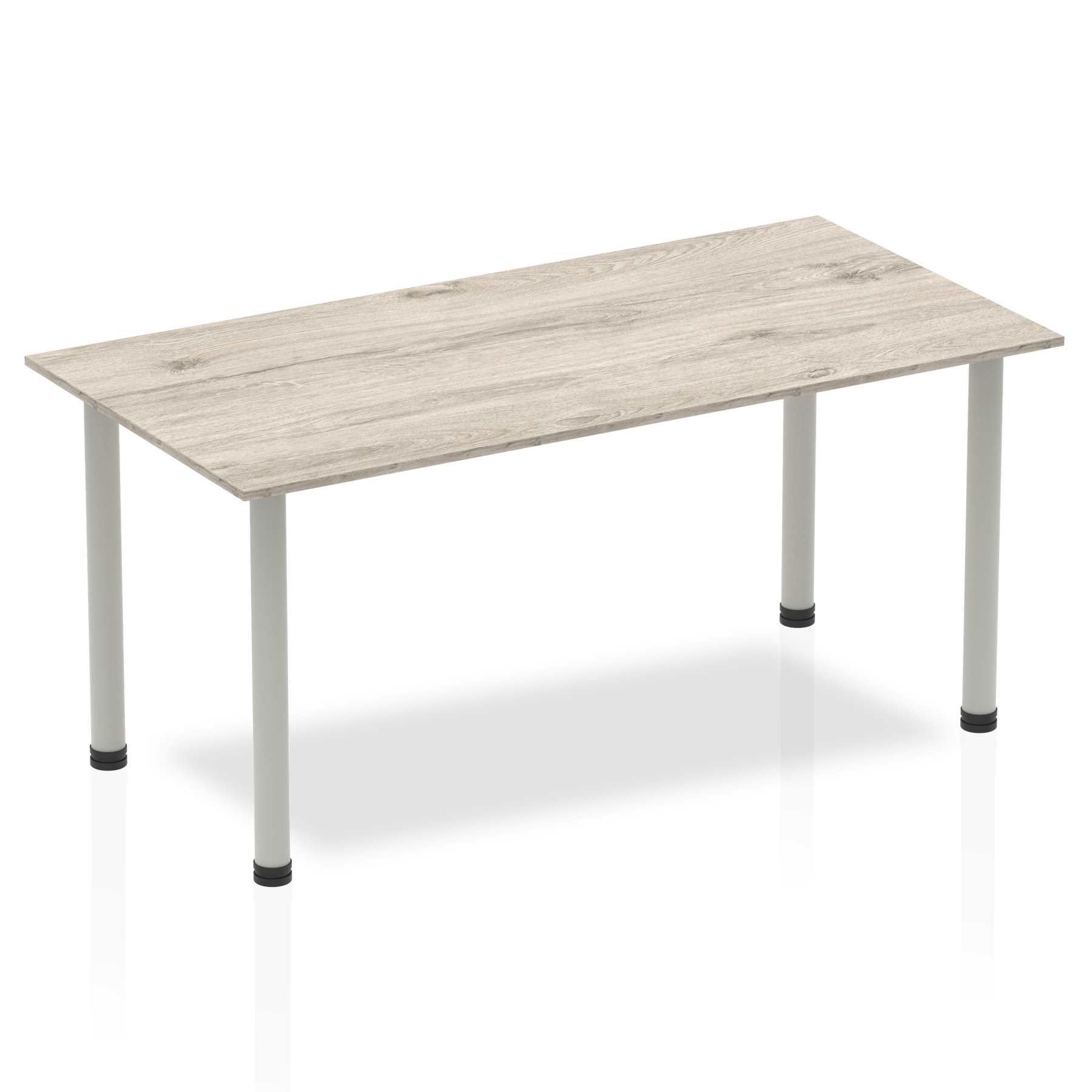 Grey Oak / Silver Frame