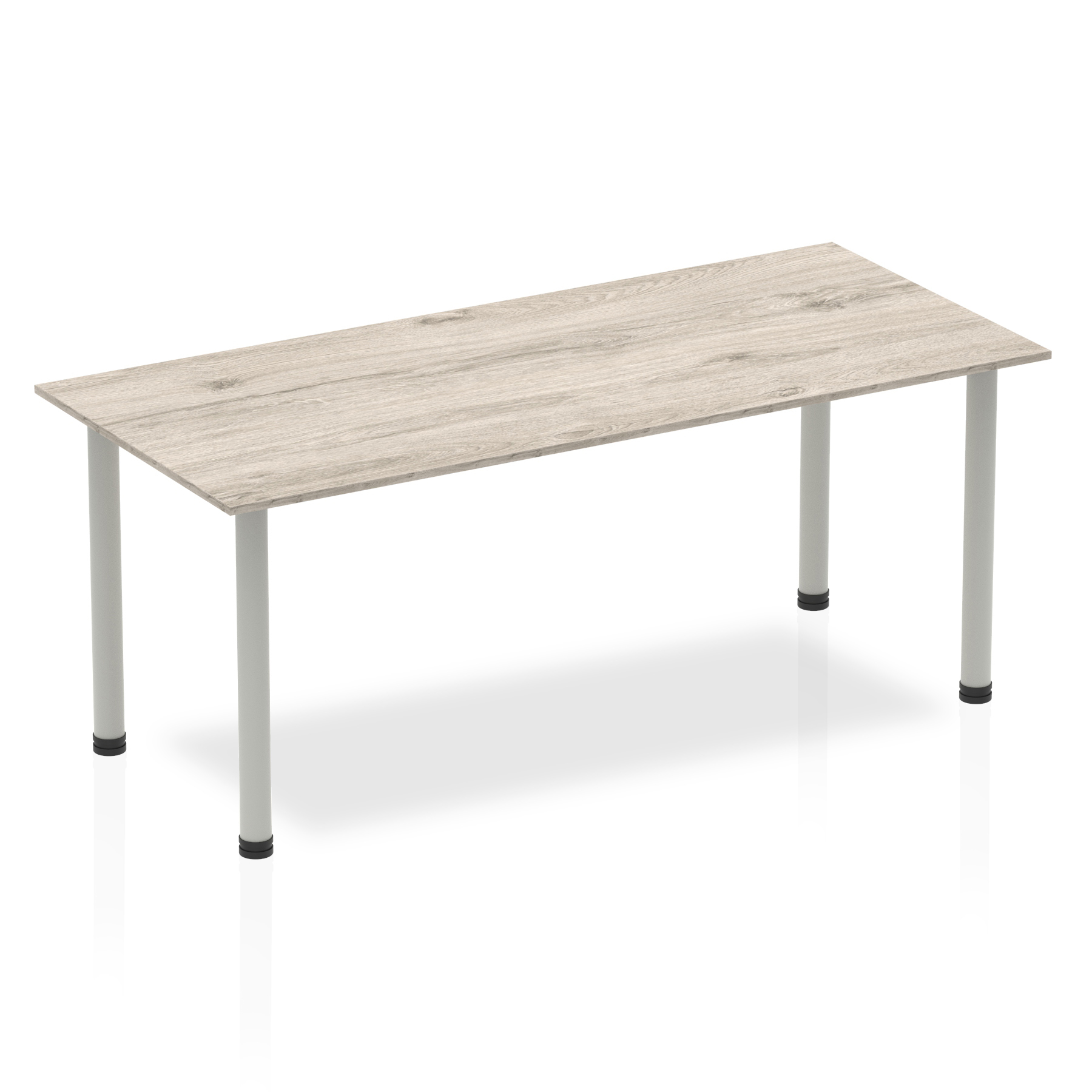 Grey Oak / Silver Frame