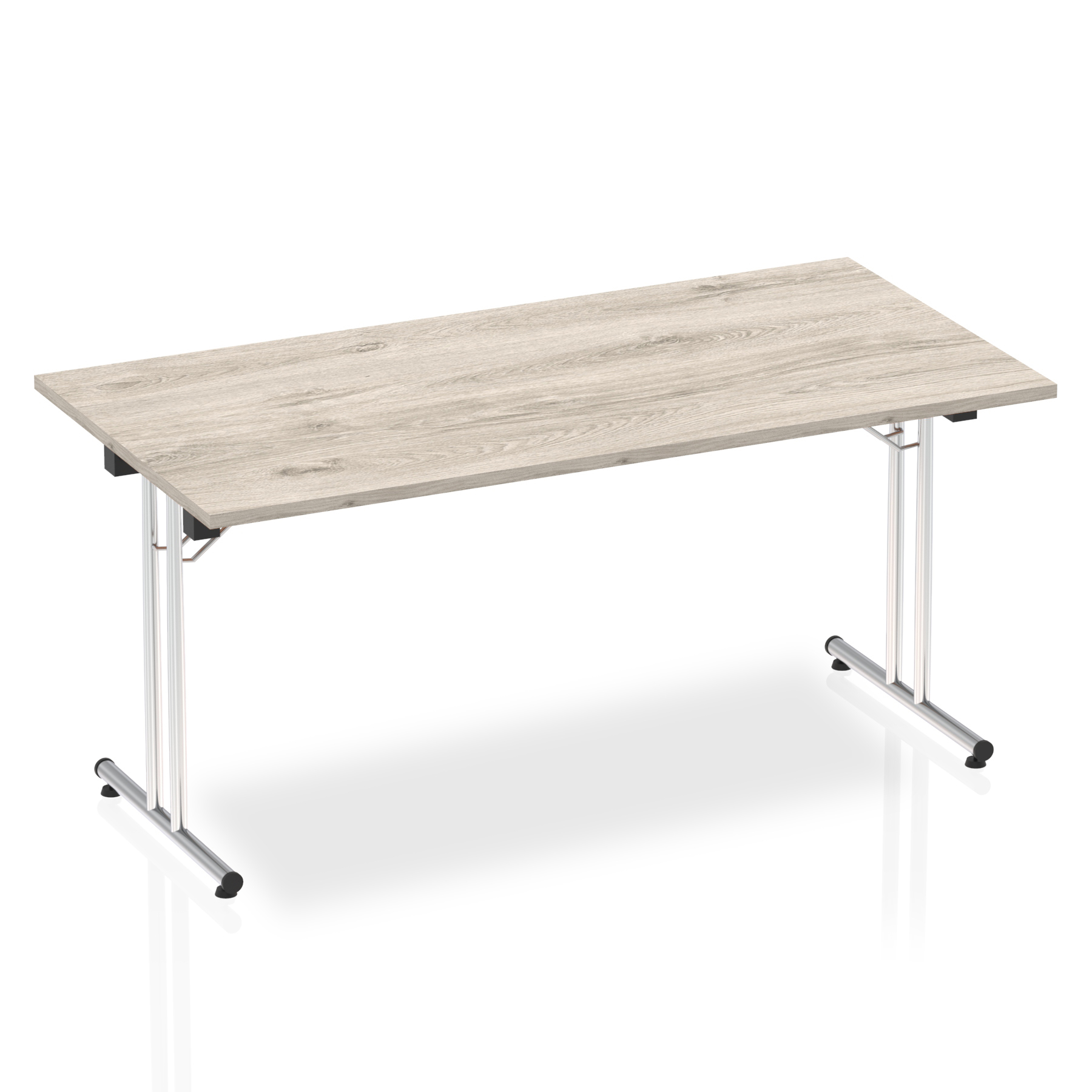 Grey Oak / Silver Frame